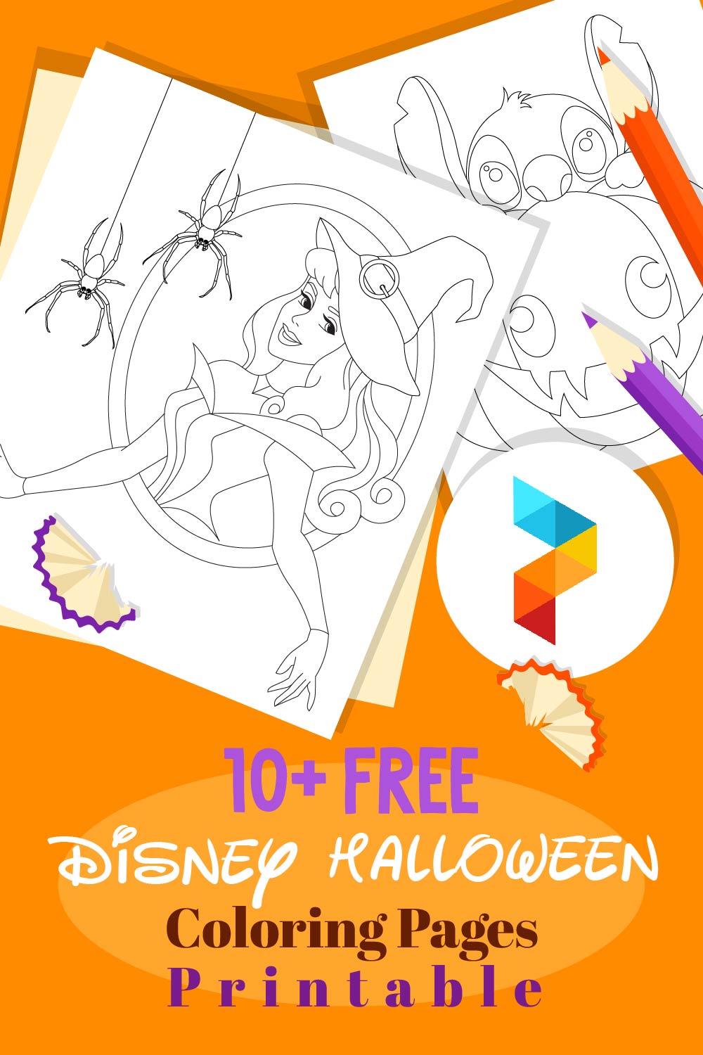 Disney Halloween Coloring Pages