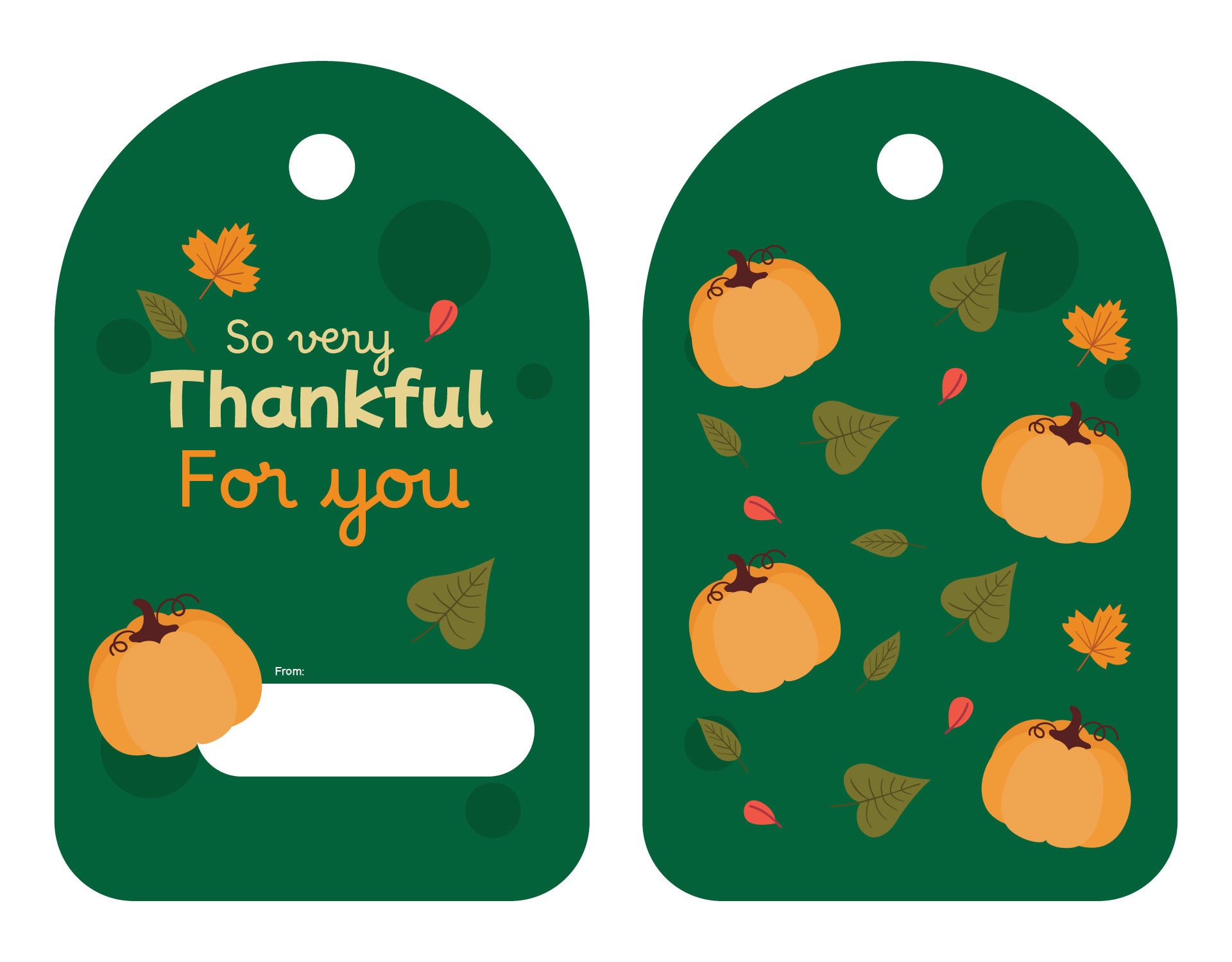 Friendsgiving Gift Tags Printable