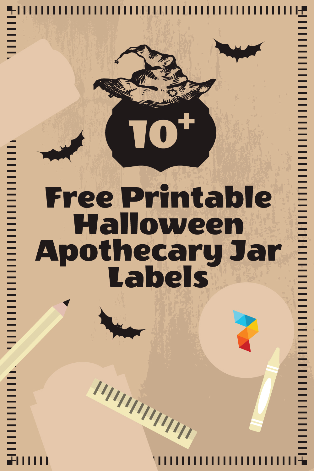Halloween Apothecary Jar Labels