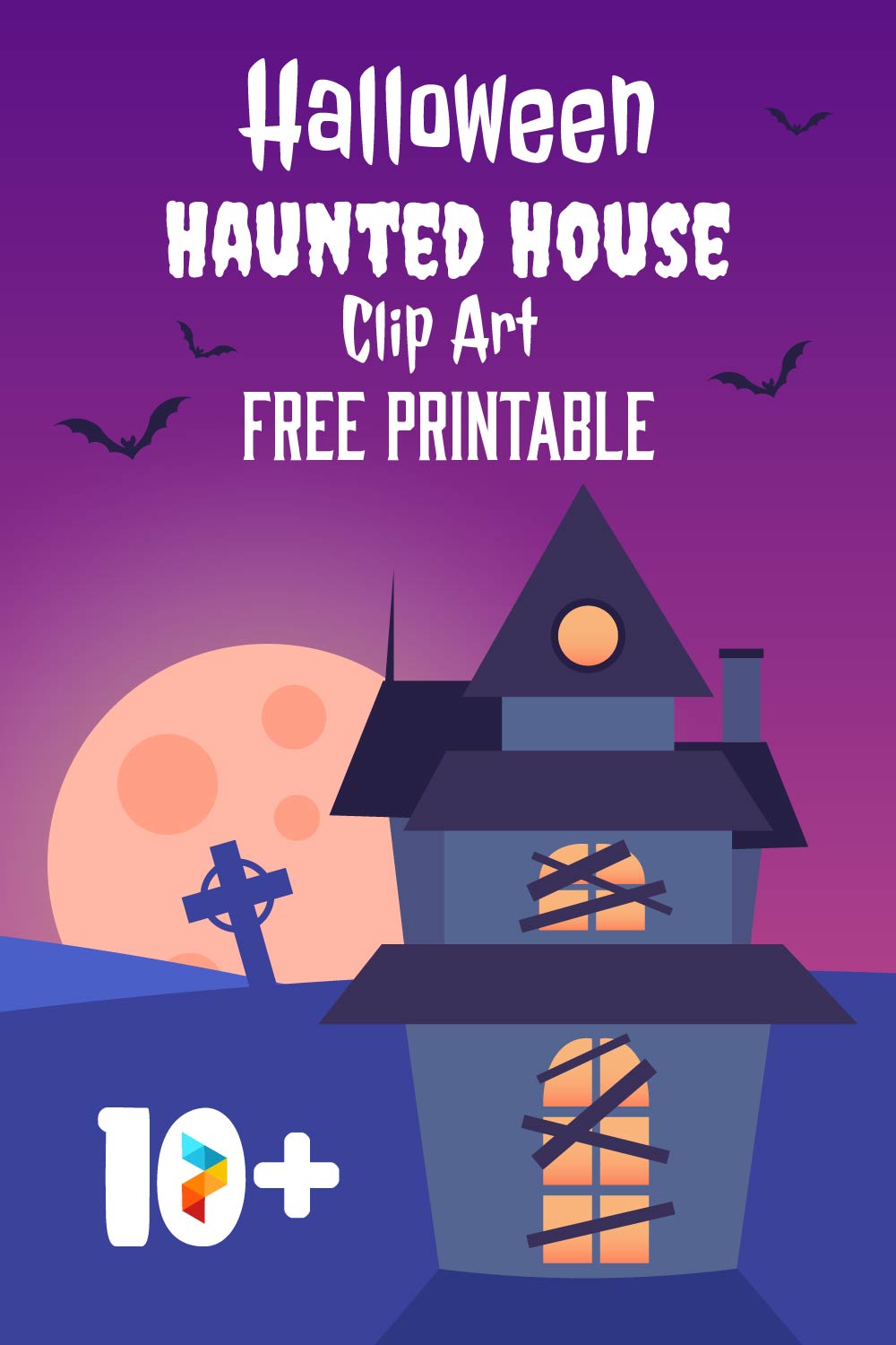 Halloween Haunted House Clip Art