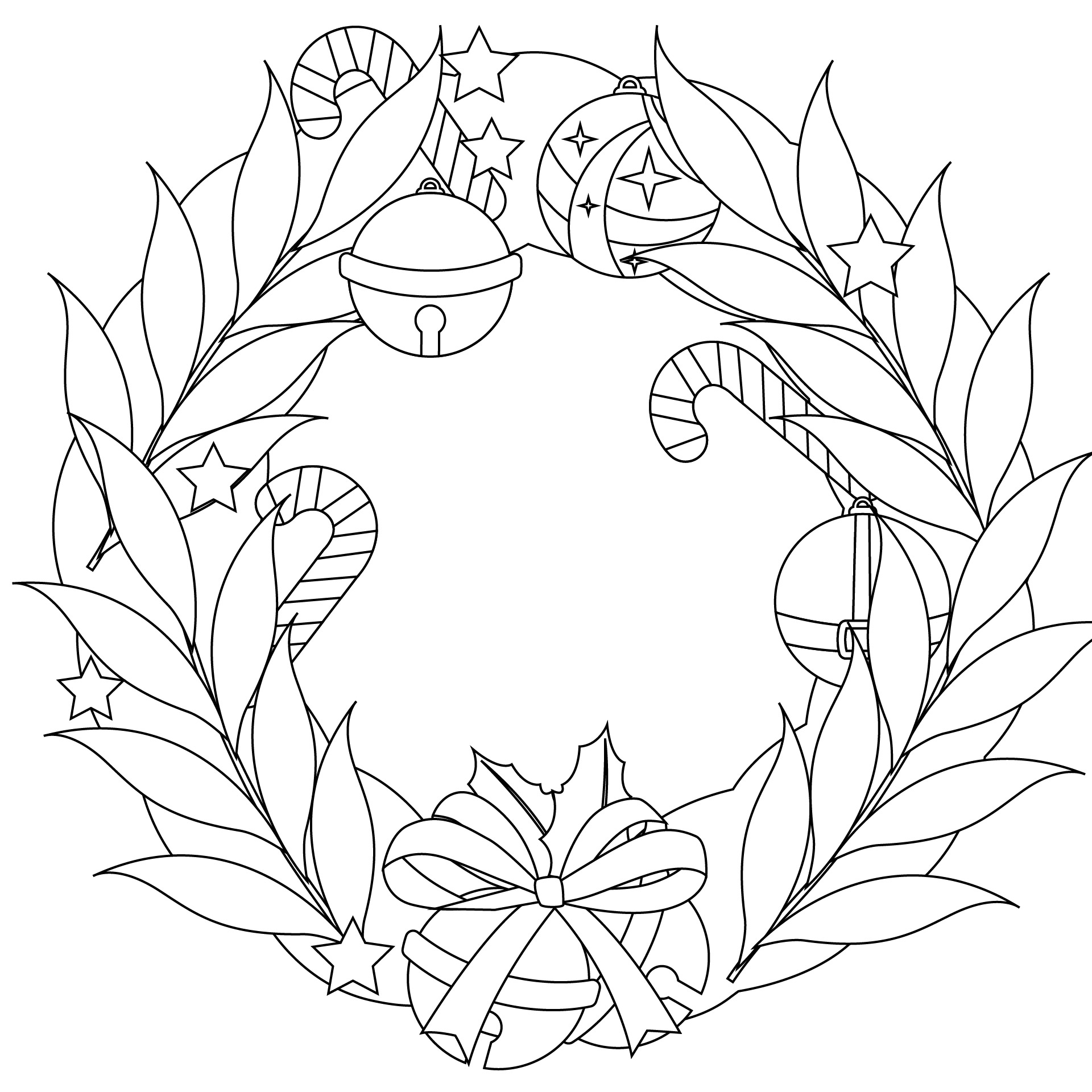 Advent Wreath Coloring Page Advent Wreath Coloring Page