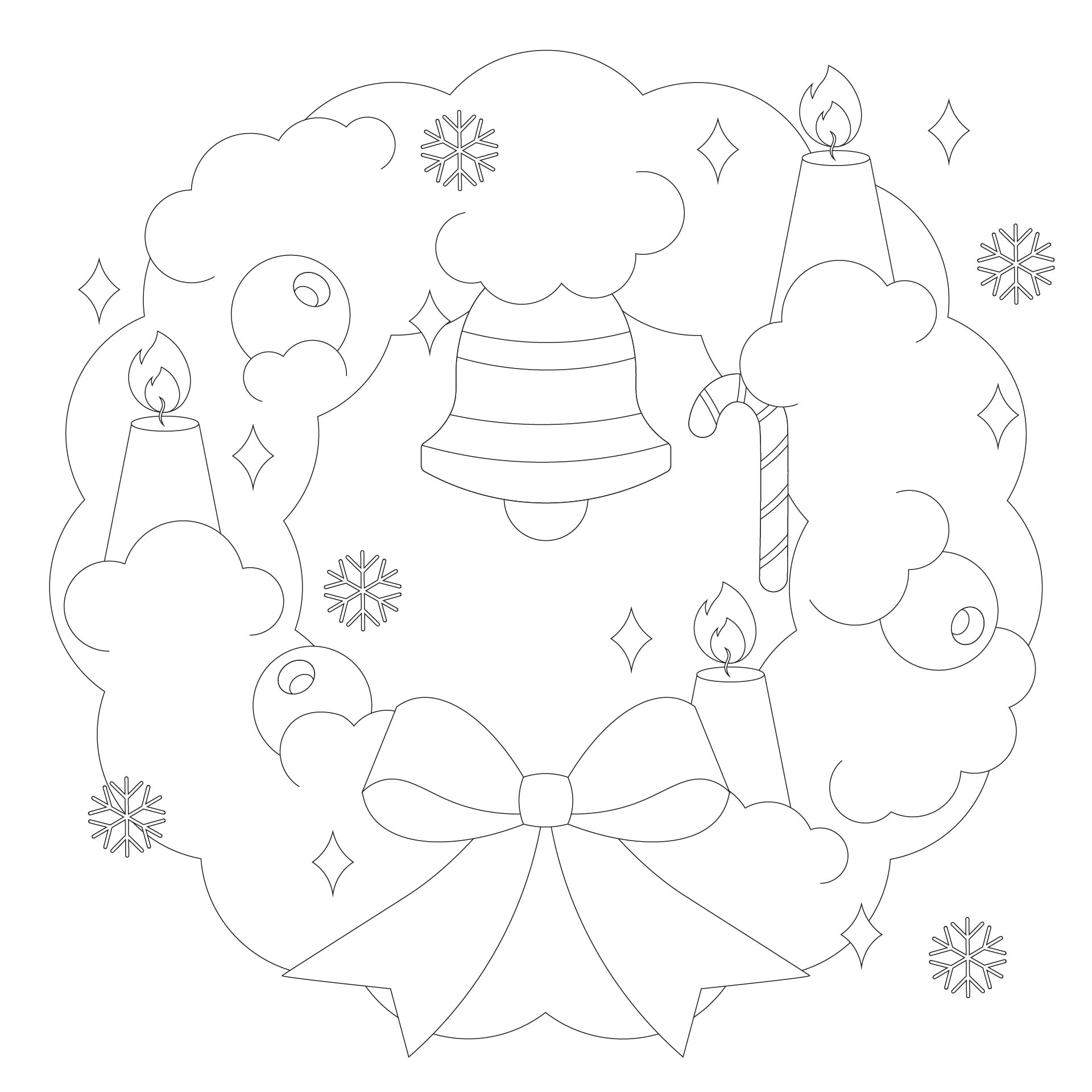 Catholic Advent Wreath Coloring Page Catholic Advent Wreath Coloring Page