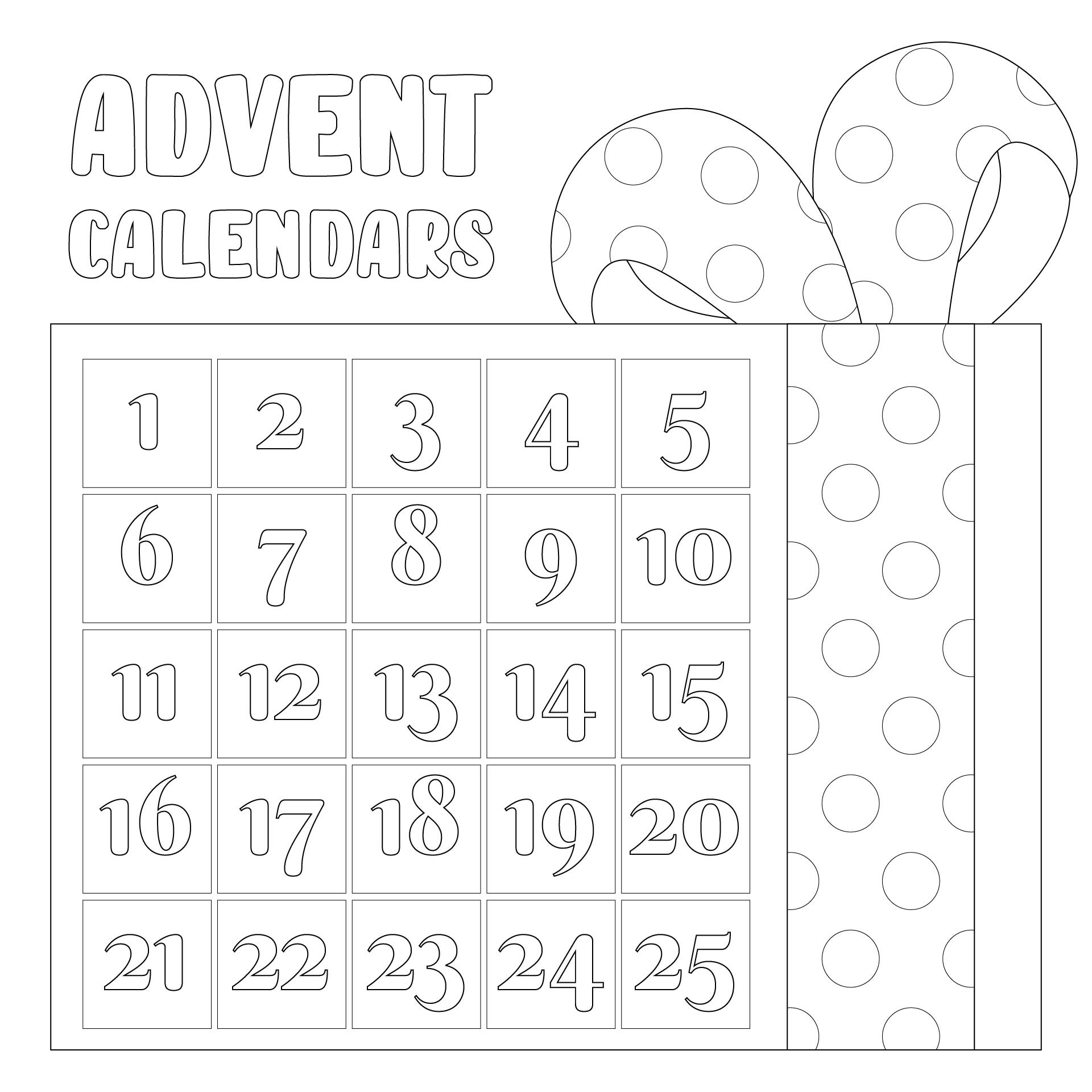 Cute Advent Calendars For Kids Cute Advent Calendars For Kids