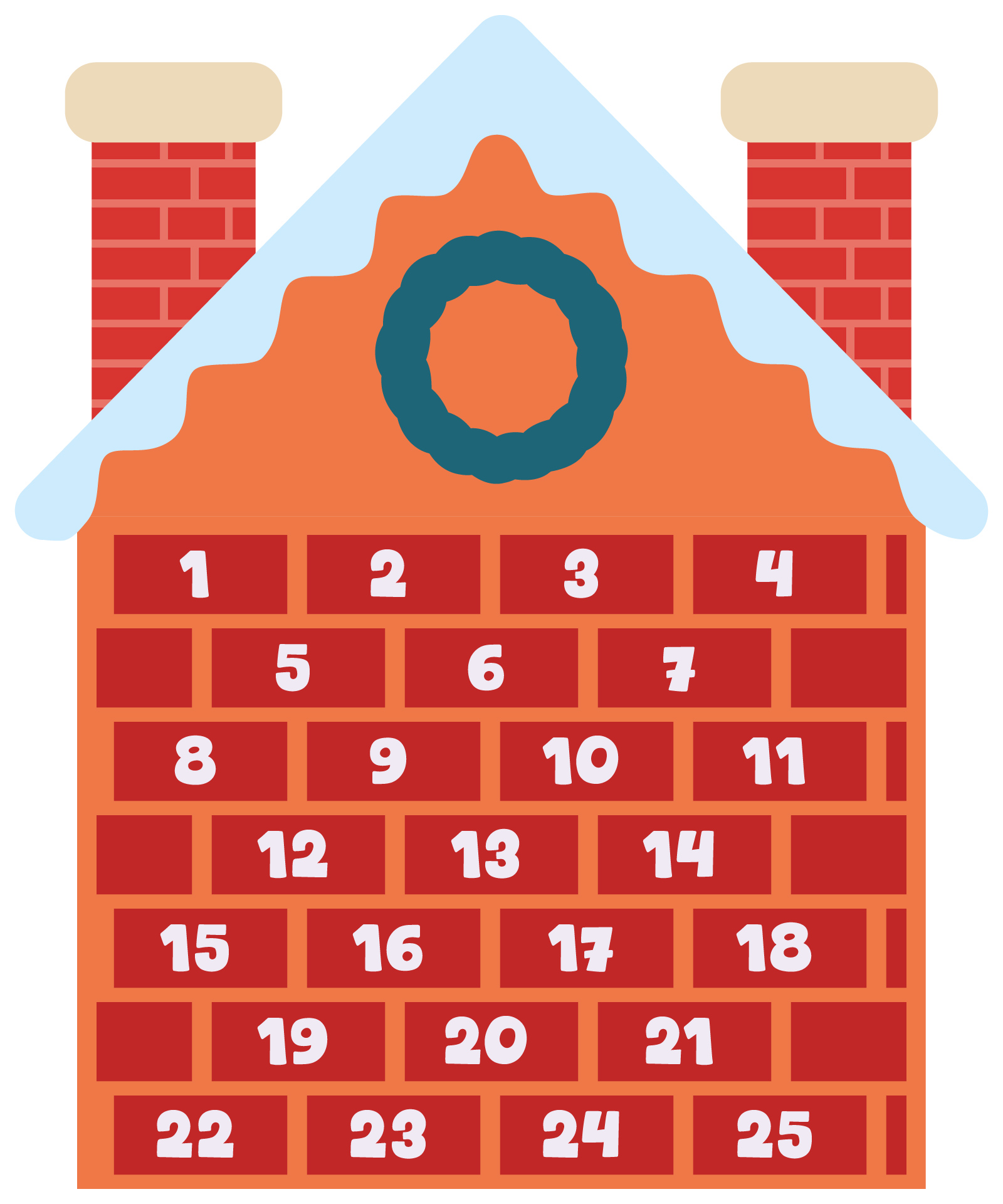 Minimalist Advent Calendar Minimalist Advent Calendar