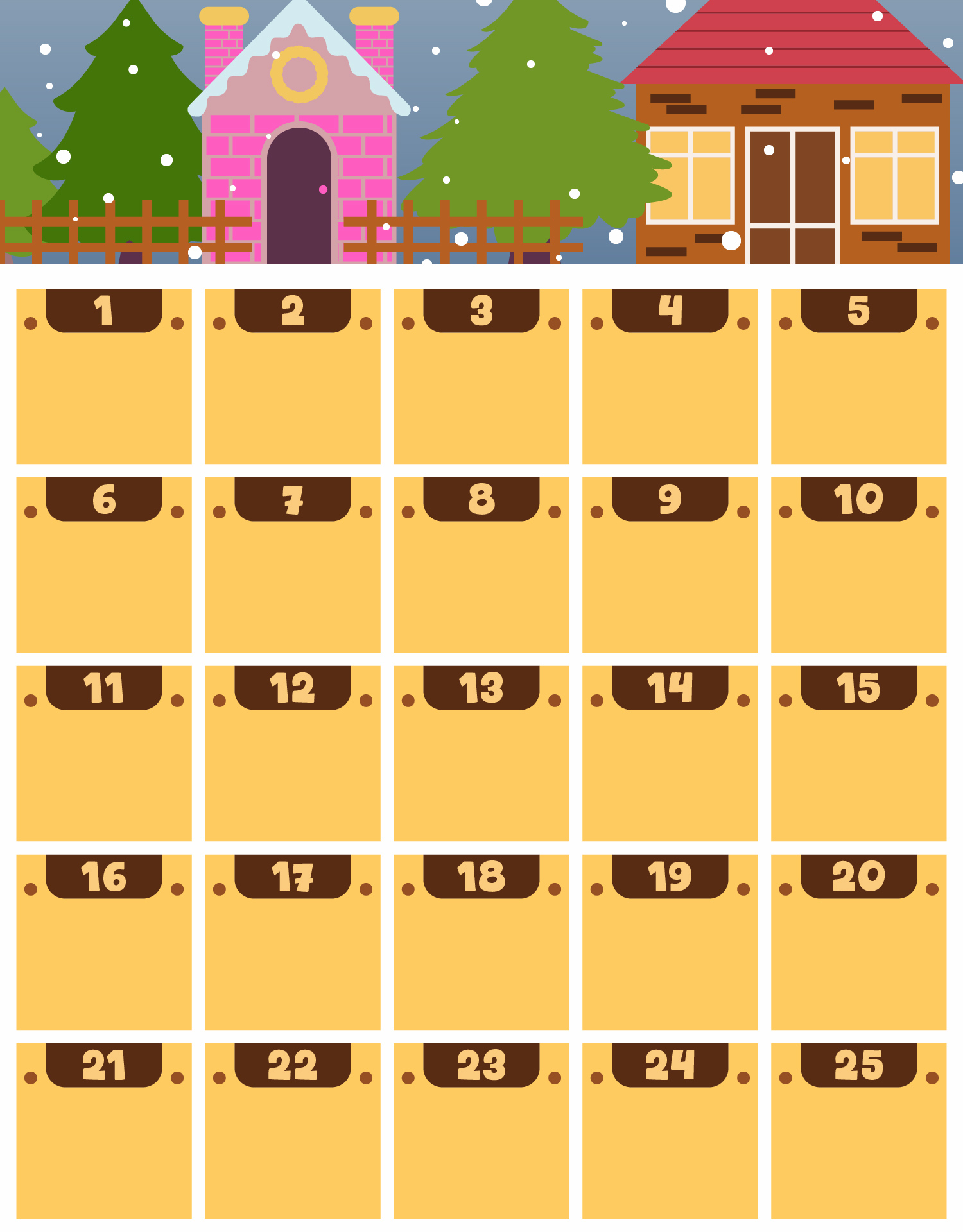 It Takes A Village Advent Calendar It Takes A Village Advent Calendar