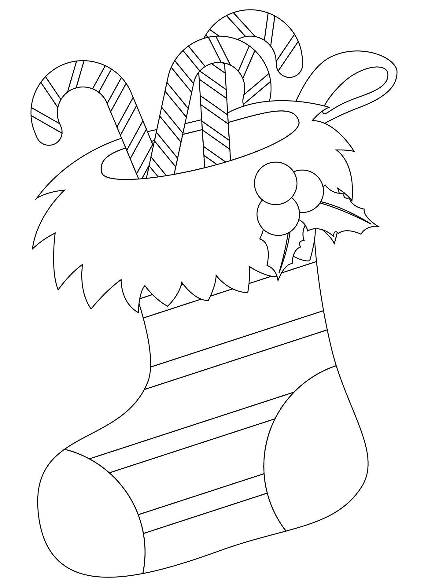 Candy Canes And Christmas Socks Template Candy Canes And Christmas Socks Template