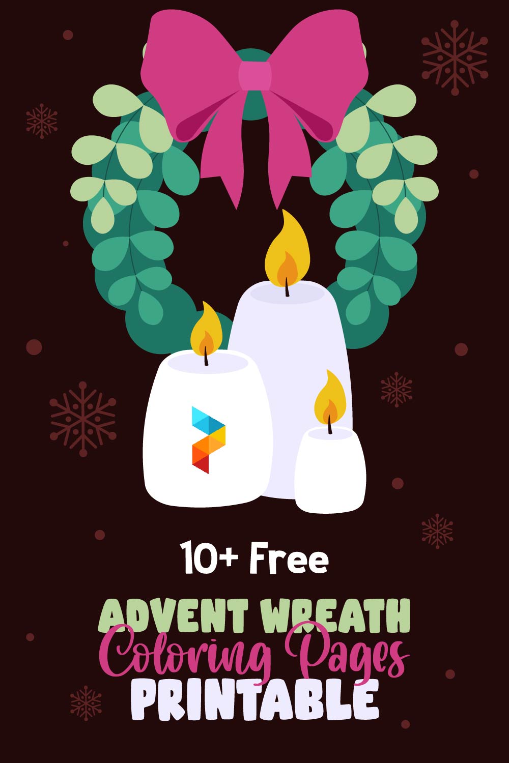 Advent Wreath Coloring Pages Advent Wreath Coloring Pages