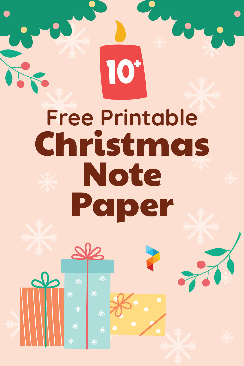 Christmas Note Paper
