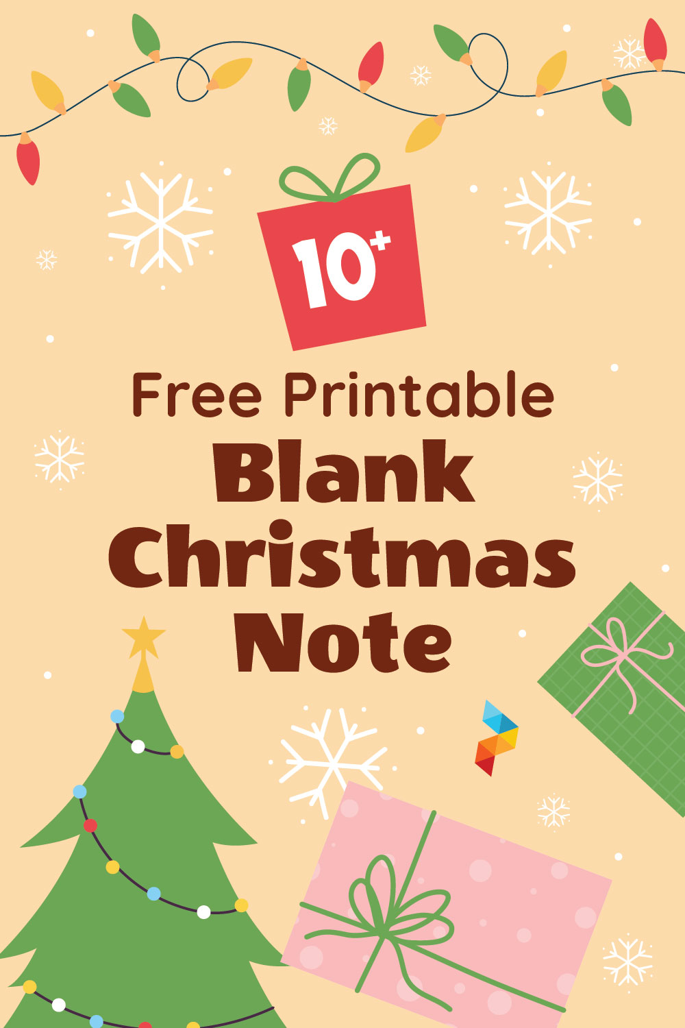 Blank Christmas Note Blank Christmas Note