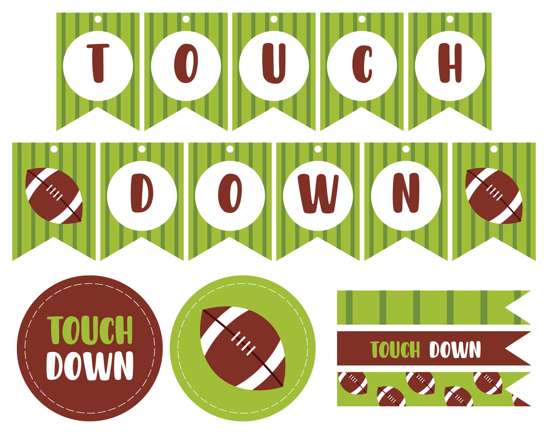 Touchdown Super Bowl Party Ideas
