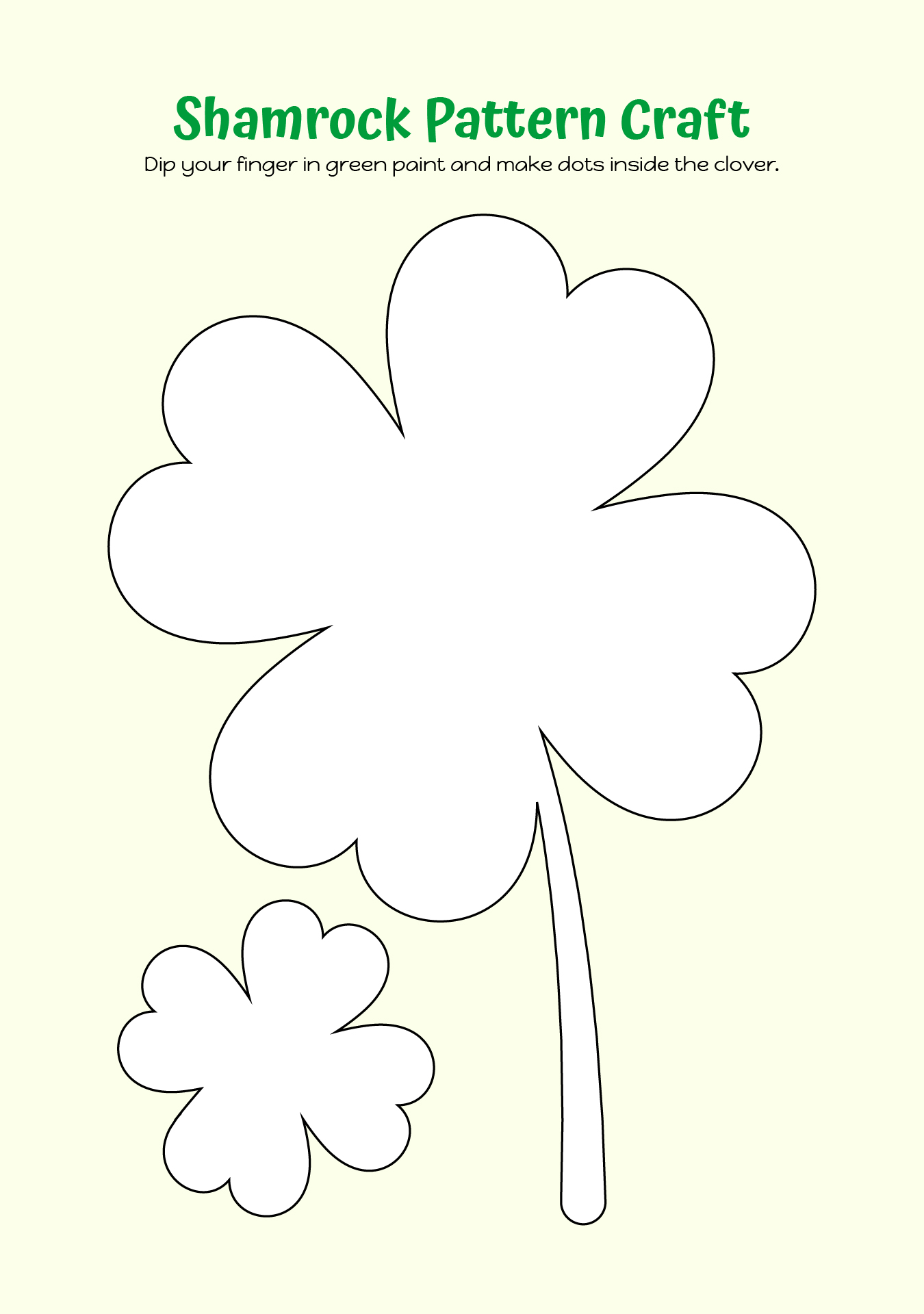Shamrock Pattern Crafts