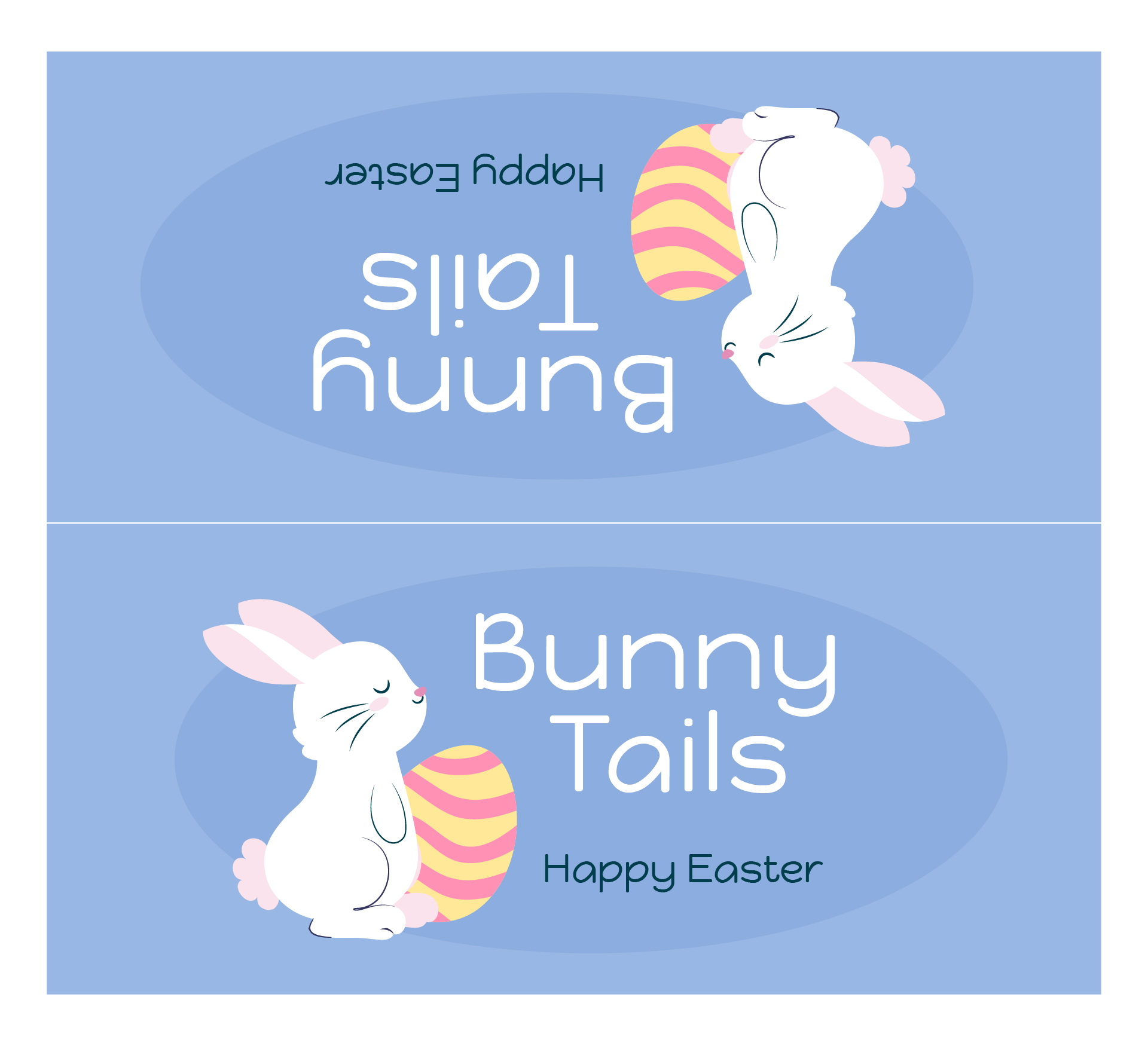 Bunny Tails Easter Gift Tags Bunny Tails Easter Gift Tags