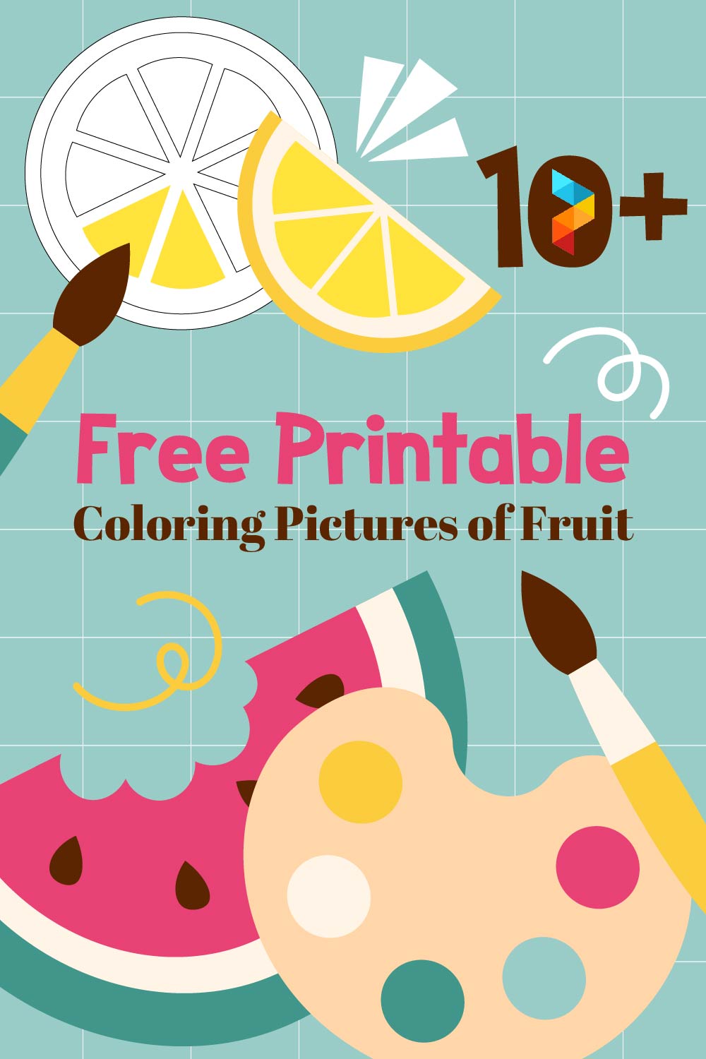Coloring Pictures Of Fruit