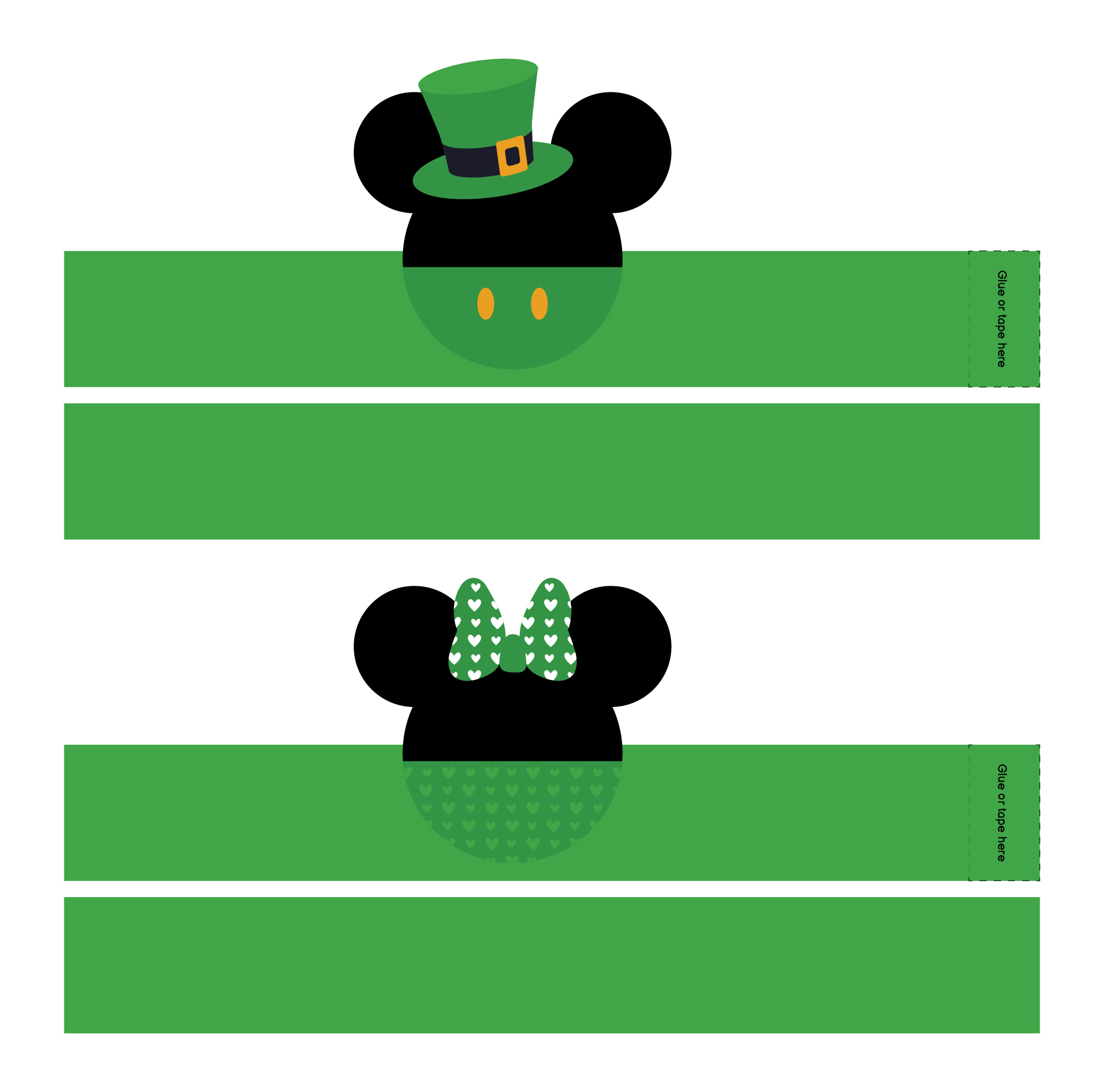 Disney St Patricks Crafts Crowns