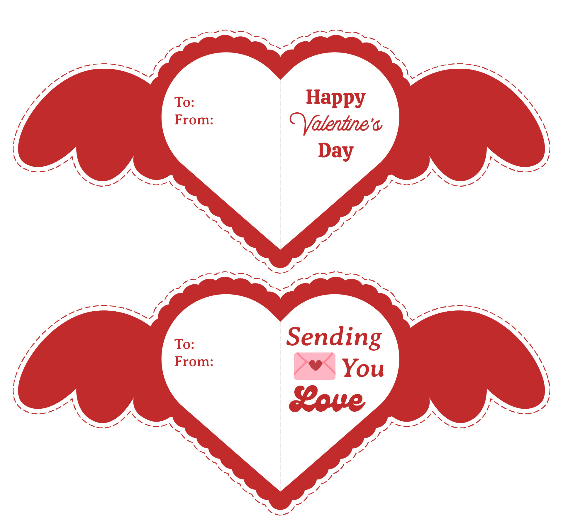 DIY Valentines Day Card Printables
