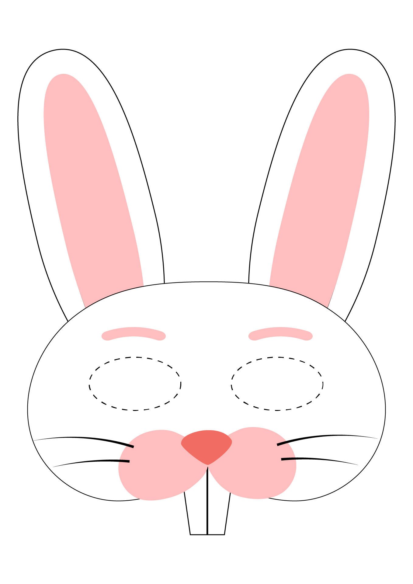 Easter Bunny Masks Projects