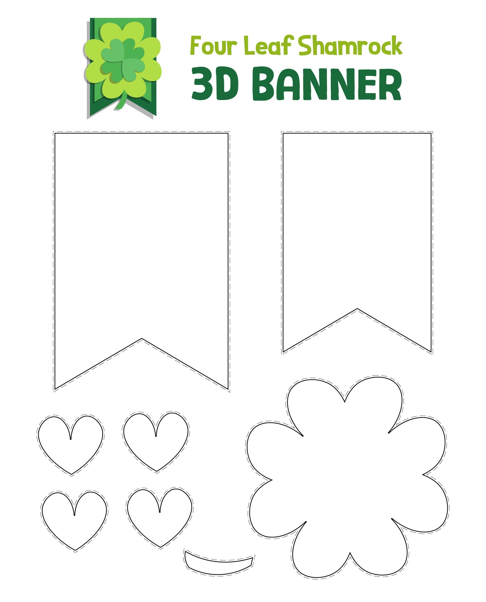 Four Leaf Shamrock Decoration Ideas