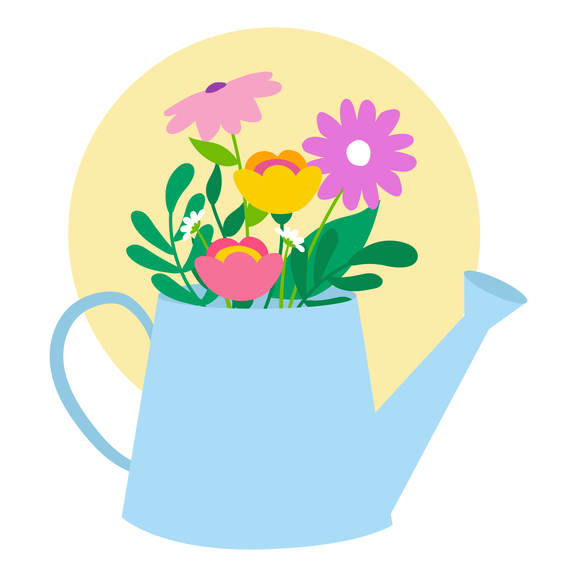 Spring Flowers Printable Wall Art