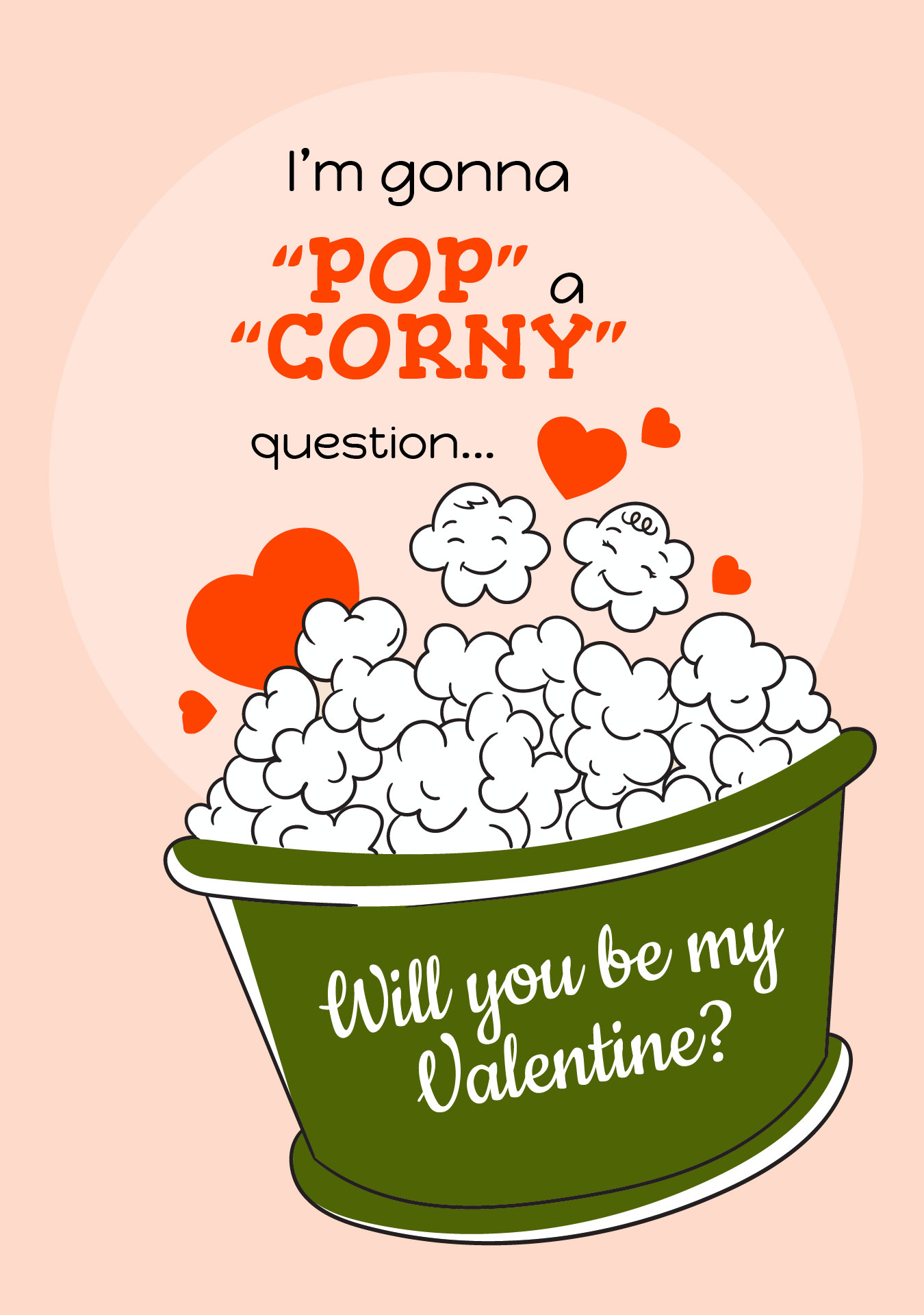 Retro Valentine Card