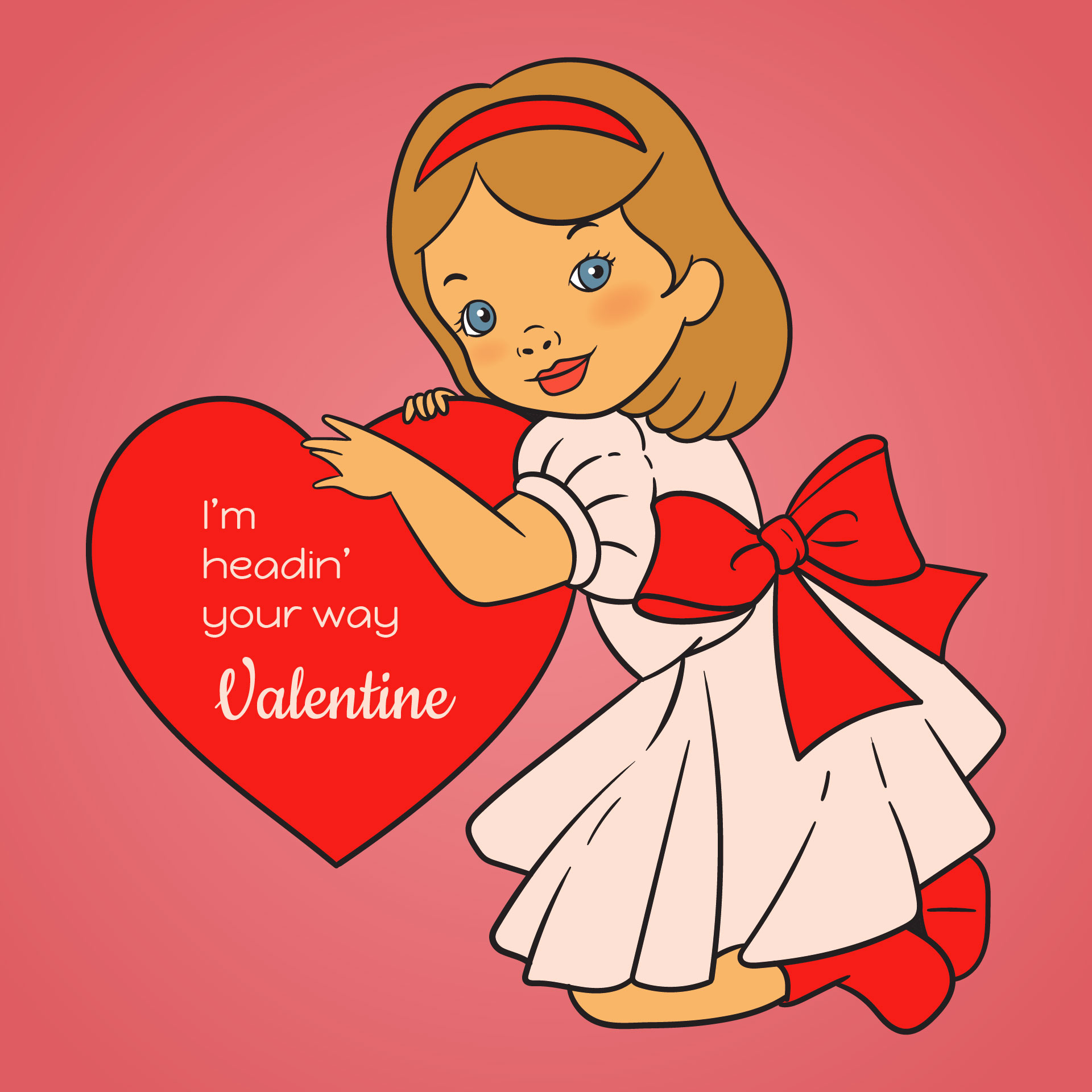 Vintage Valentine Postcard Hilarious