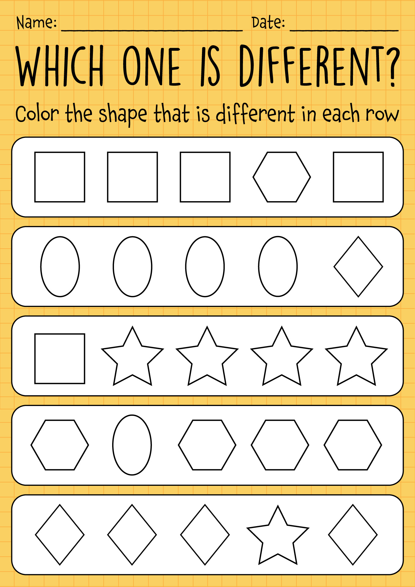 Preschool Shapes Worksheets Printables Preschool Shapes Worksheets Printables