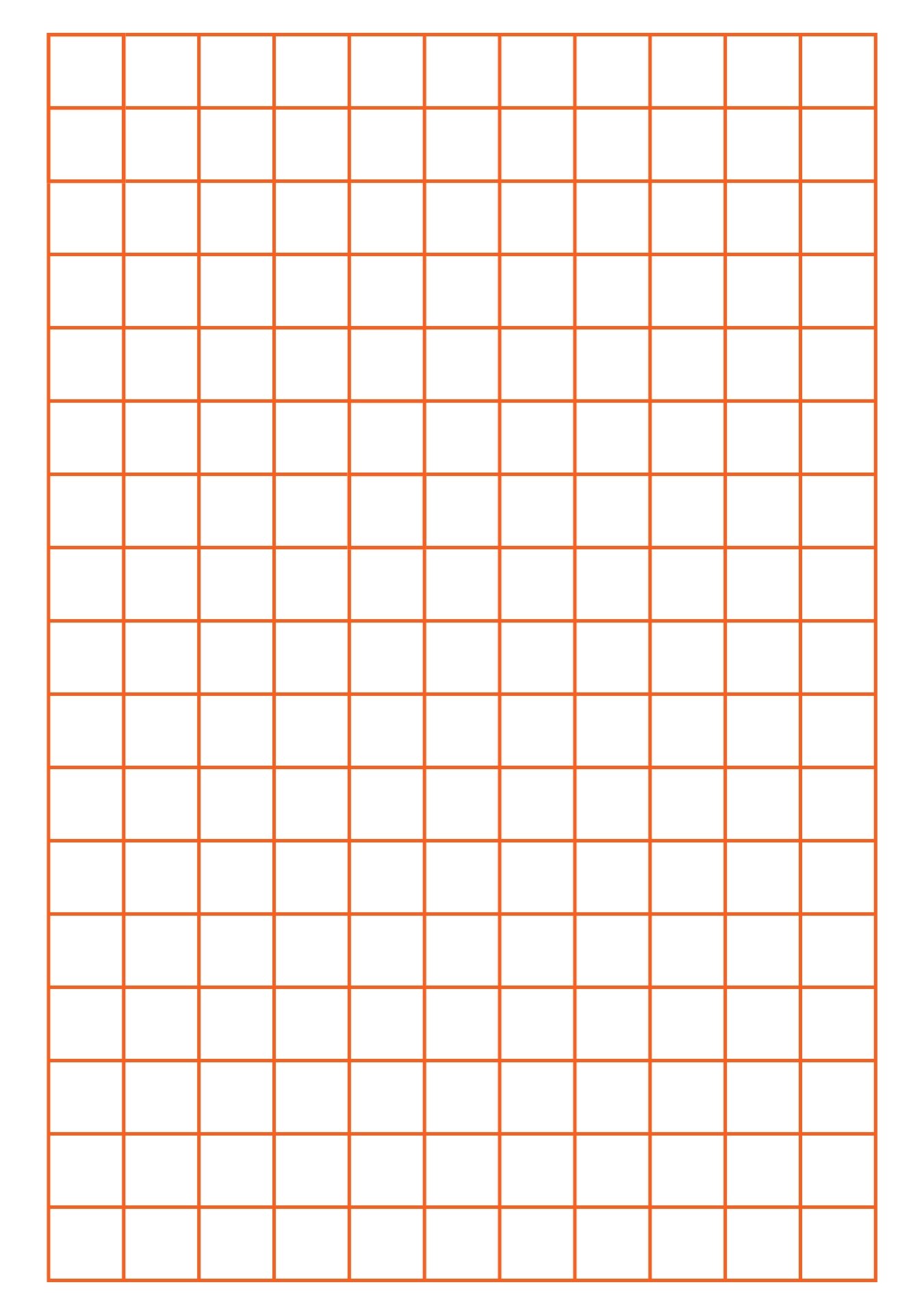 Printable 1 Inch Square Grid Paper Printable 1 Inch Square Grid Paper