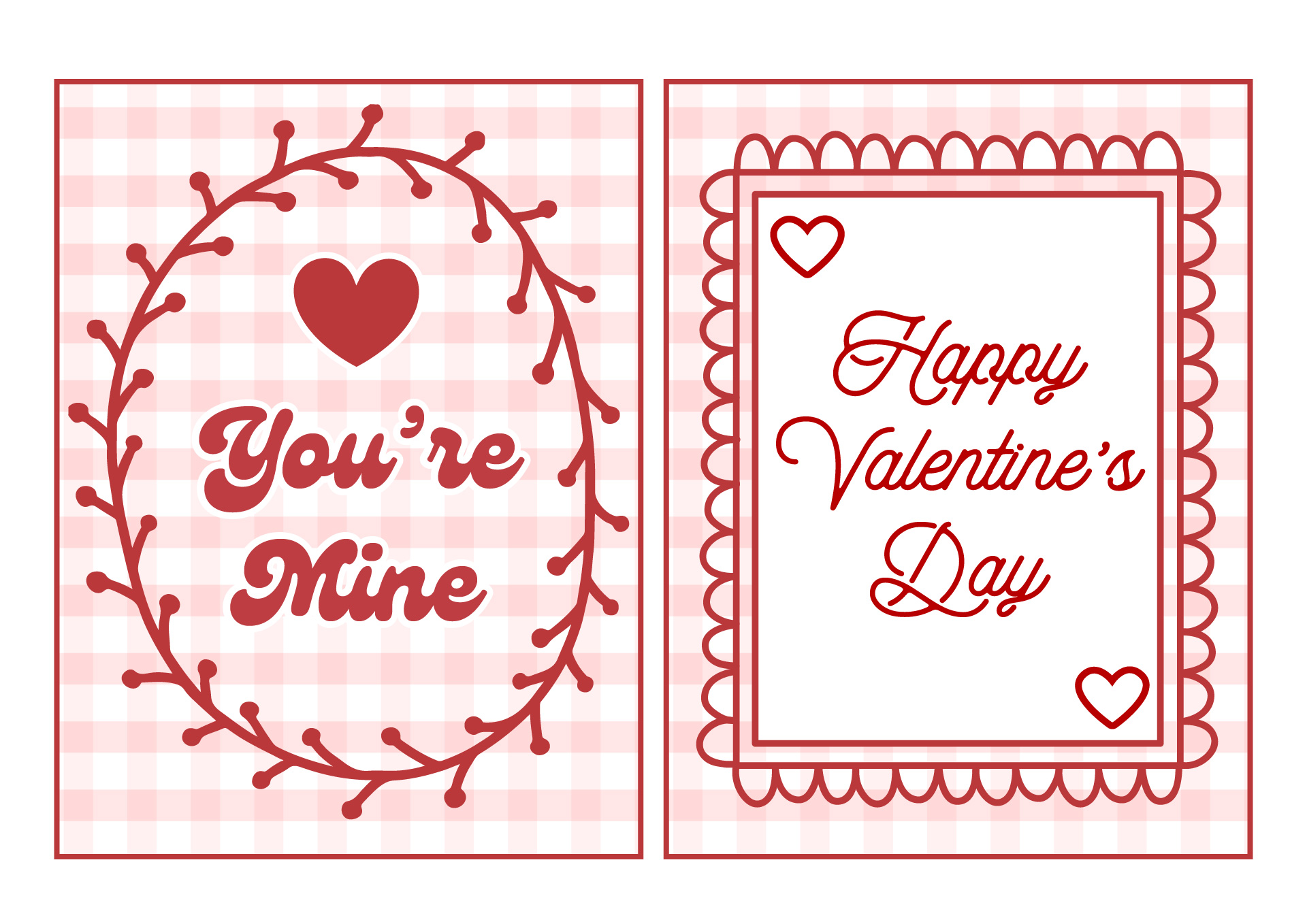 Printable Galentines Day Cards for Friends Printable Galentines Day Cards for Friends
