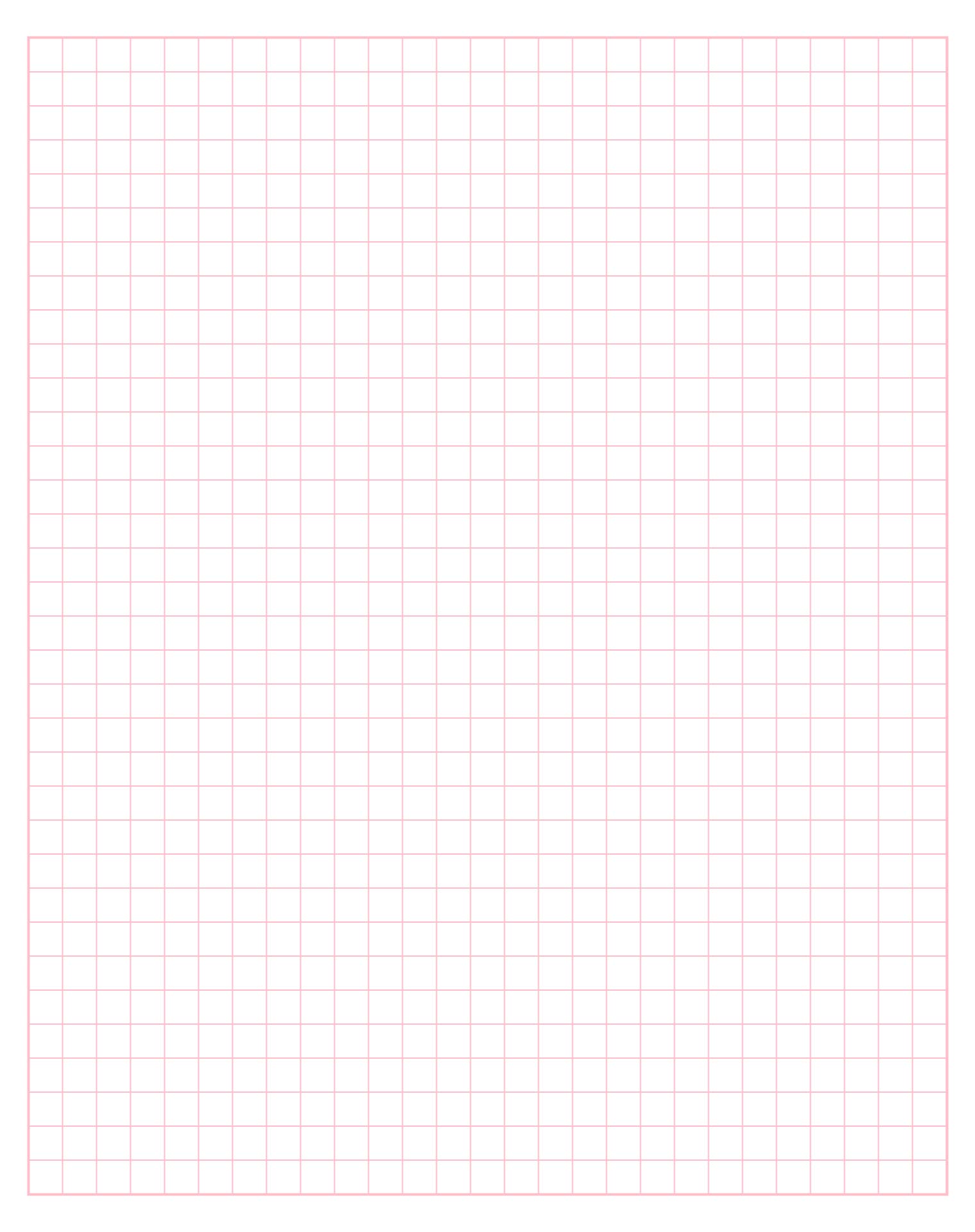 Printable Quarter Inch Grid Paper