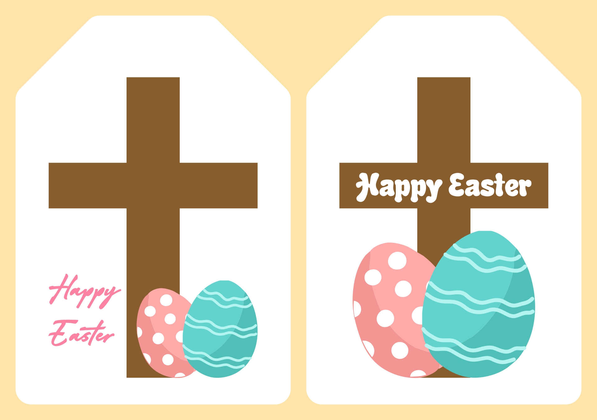Religious Easter Tags for Gifts