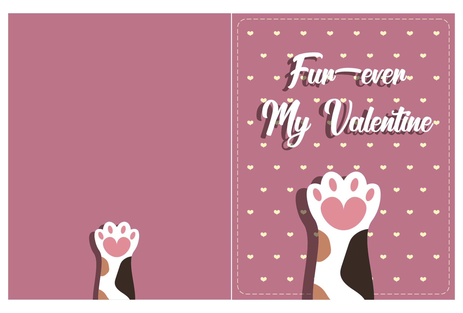 Retro Valentine’s Day Card Printables
