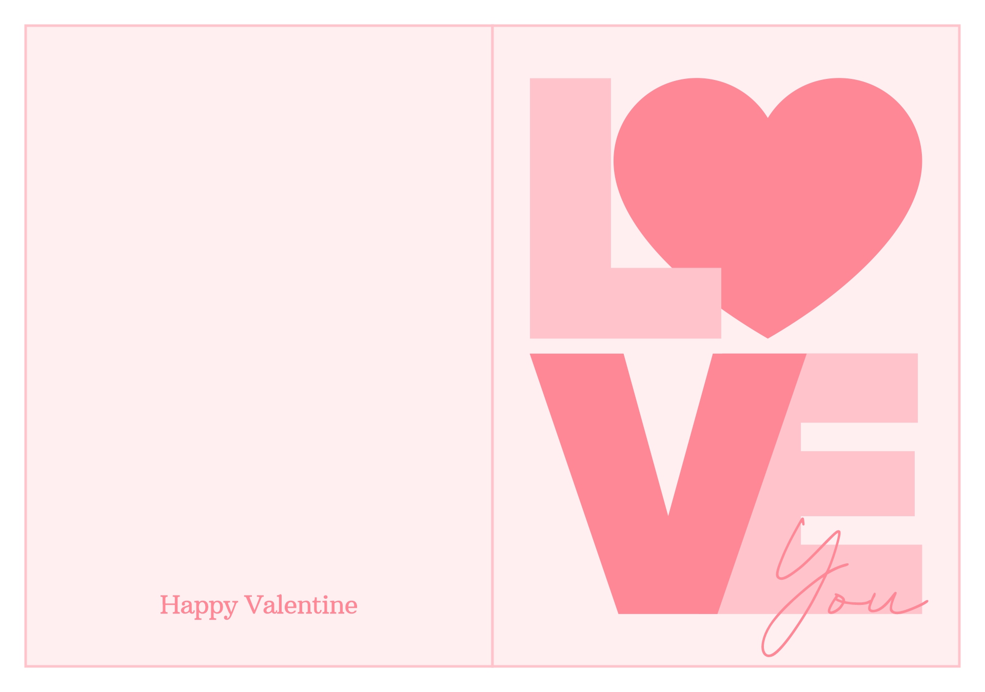 Romantic Printable Valentines Day Cards Romantic Printable Valentines Day Cards