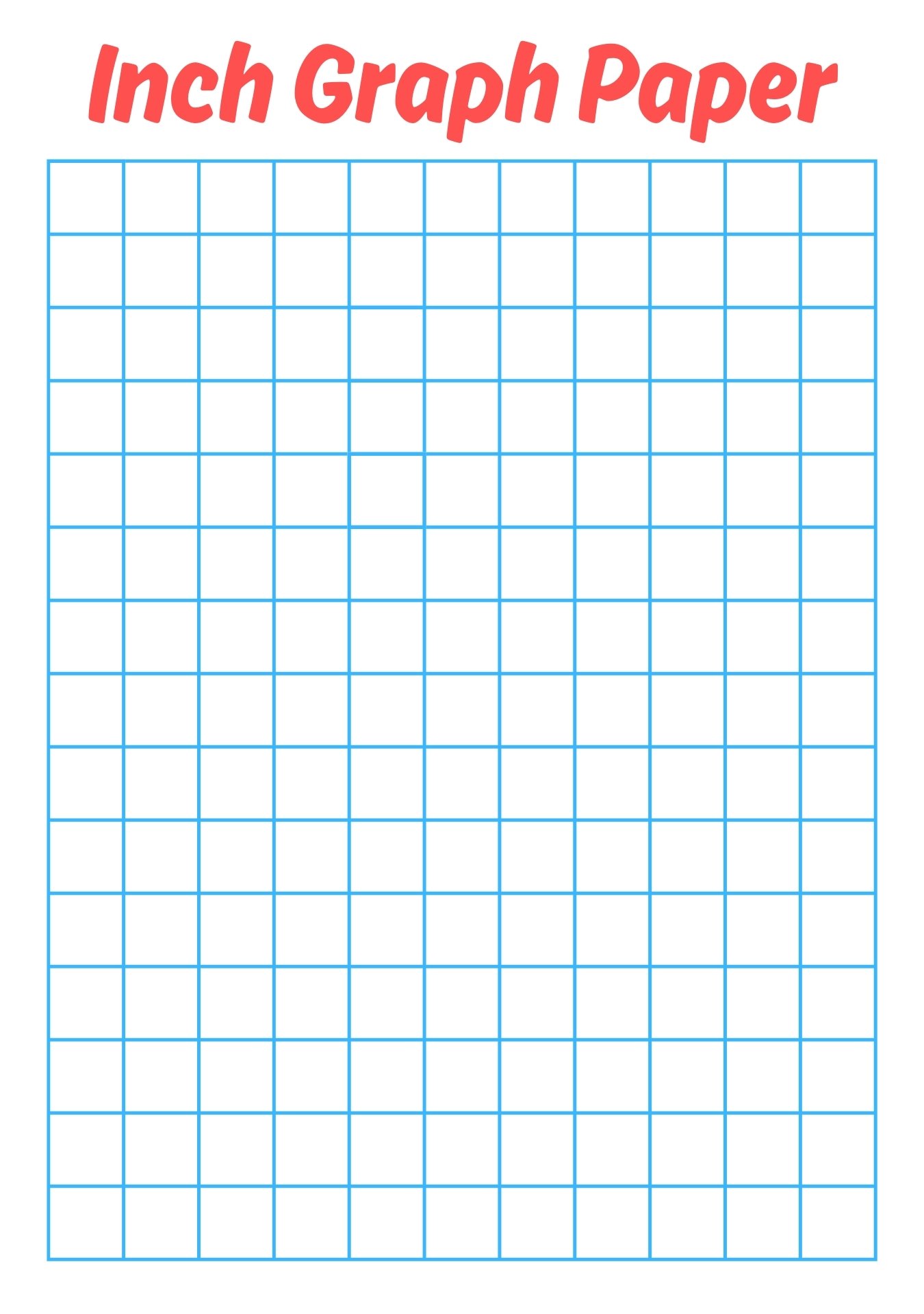 Square Inch Graph Paper Printable Square Inch Graph Paper Printable