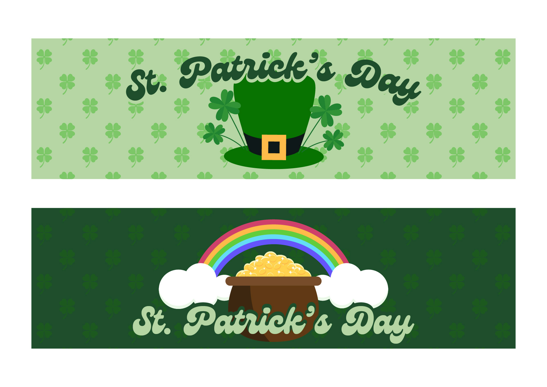 St. Patricks Day Themed Bookmark Designs