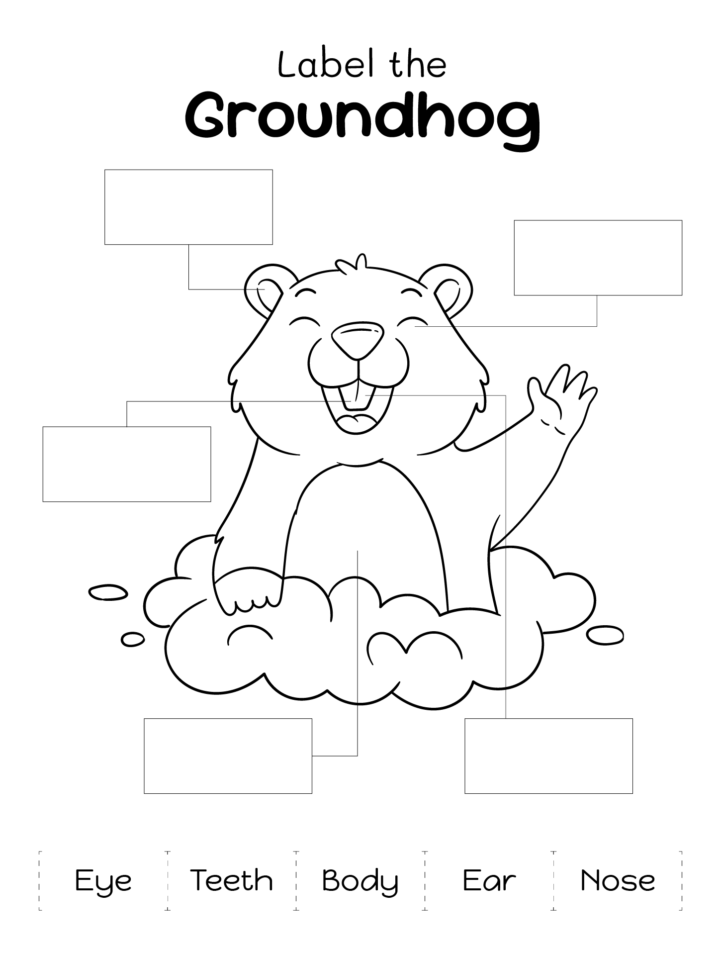 Groundhog Day Worksheet Classroom Activities Groundhog Day Worksheet Classroom Activities