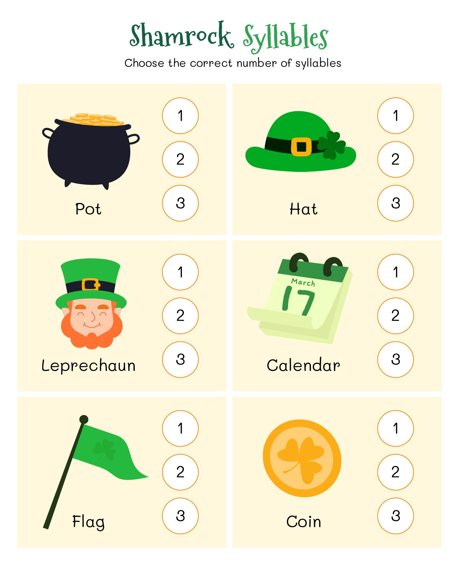 St Patrick Day Literacy Worksheet Preschool St Patrick Day Literacy Worksheet Preschool