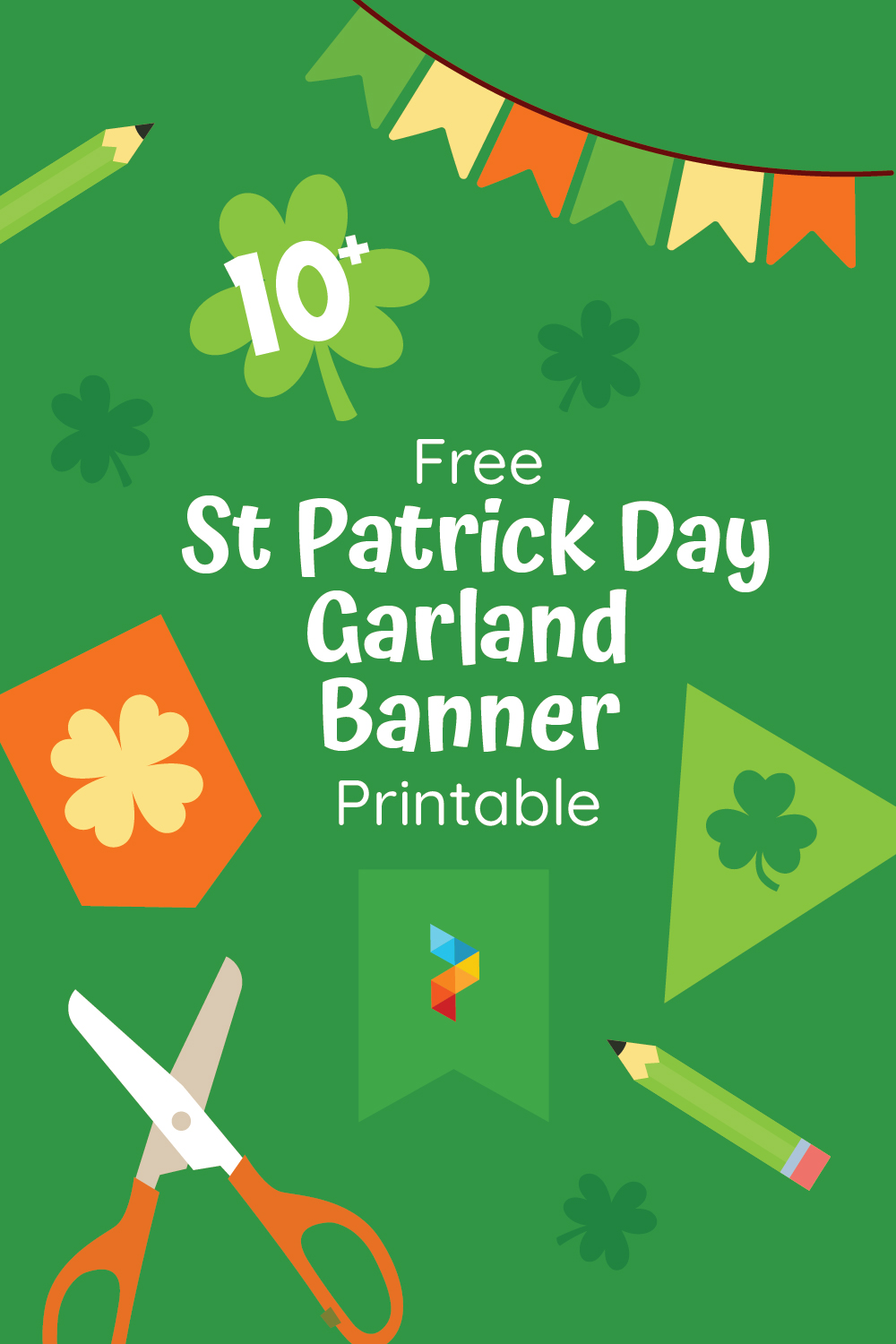 St Patrick Day Garland Banner