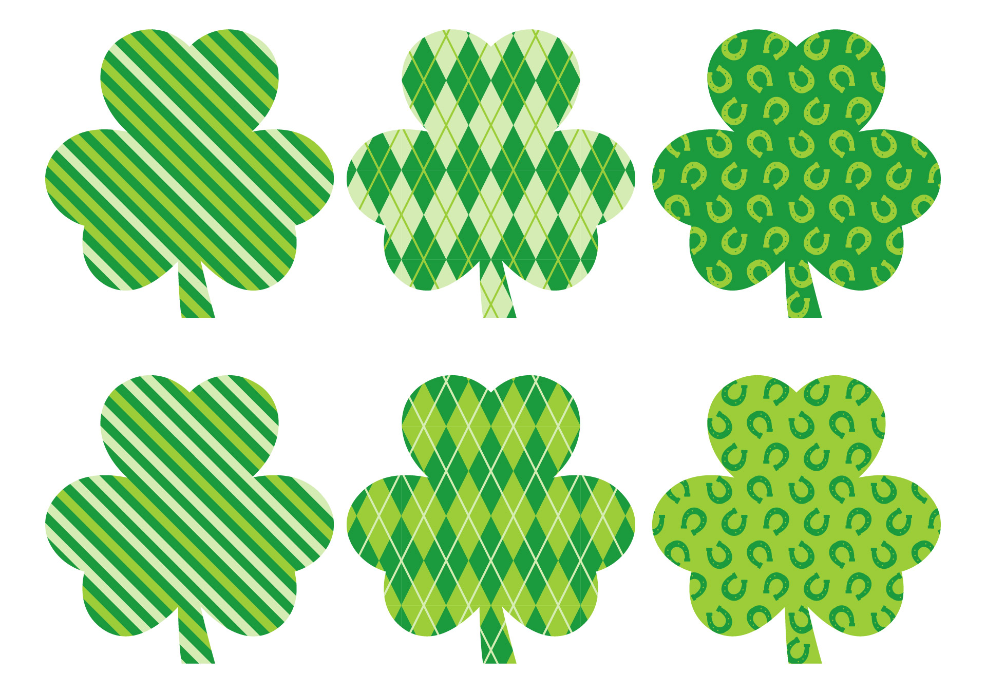 Shamrock Garland Decoartions Shamrock Garland Decoartions