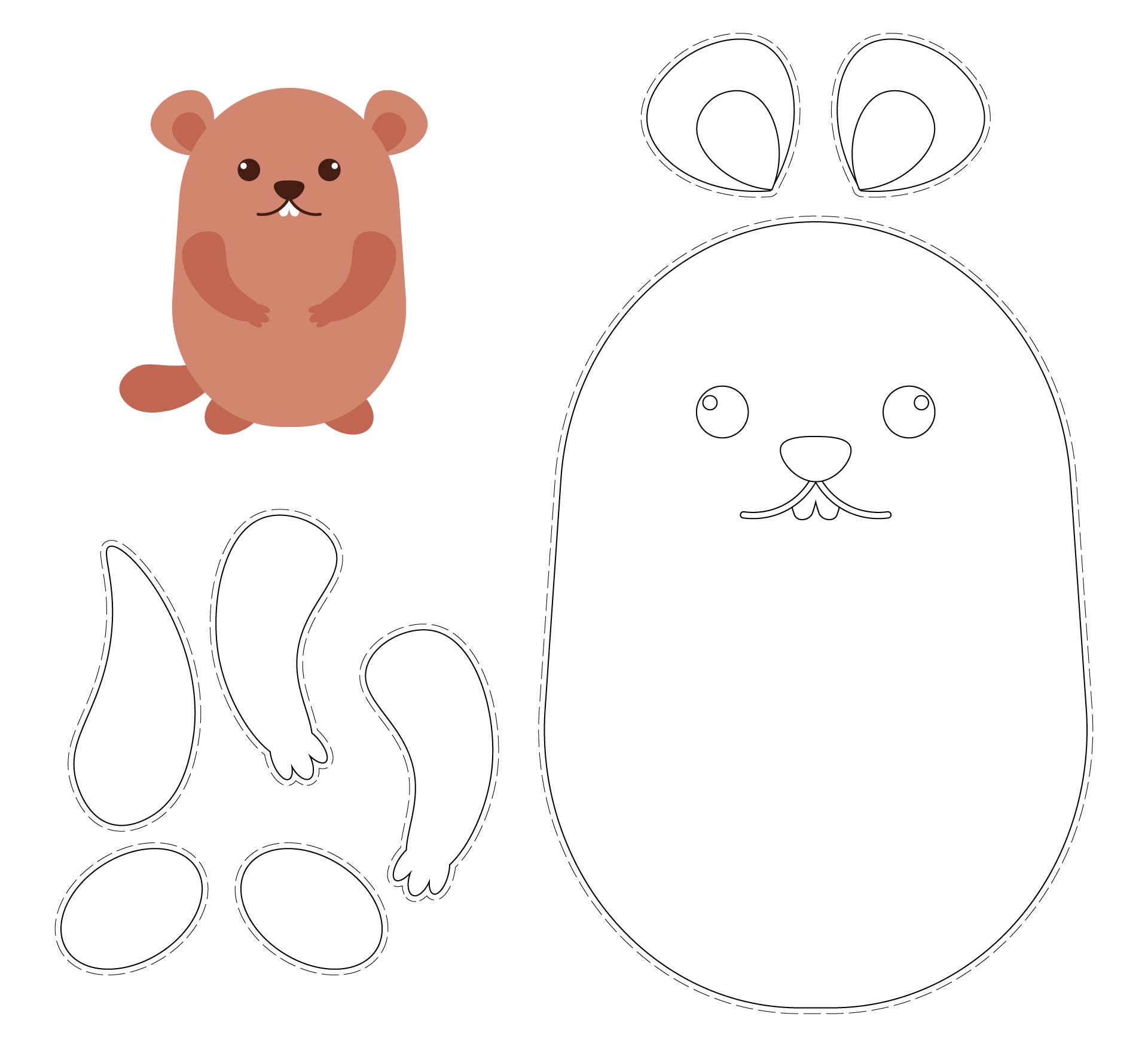 February Groundhog Day Crafts For Kids February Groundhog Day Crafts For Kids