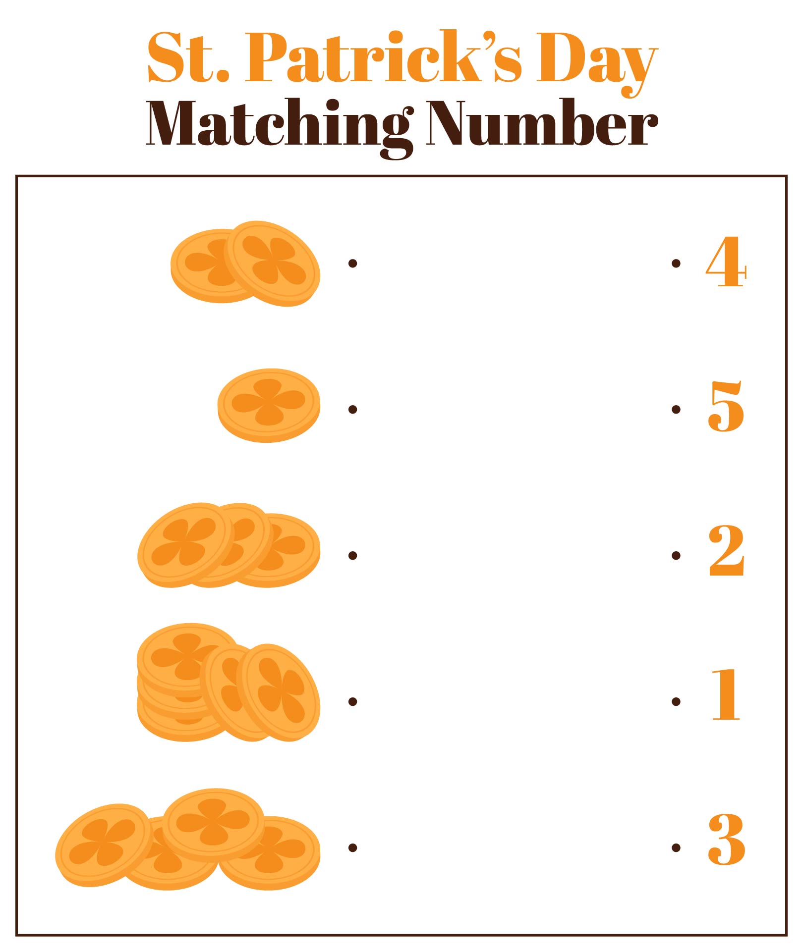 Matching Game Coins Purse Saint Patrick Day Matching Game Coins Purse Saint Patrick Day