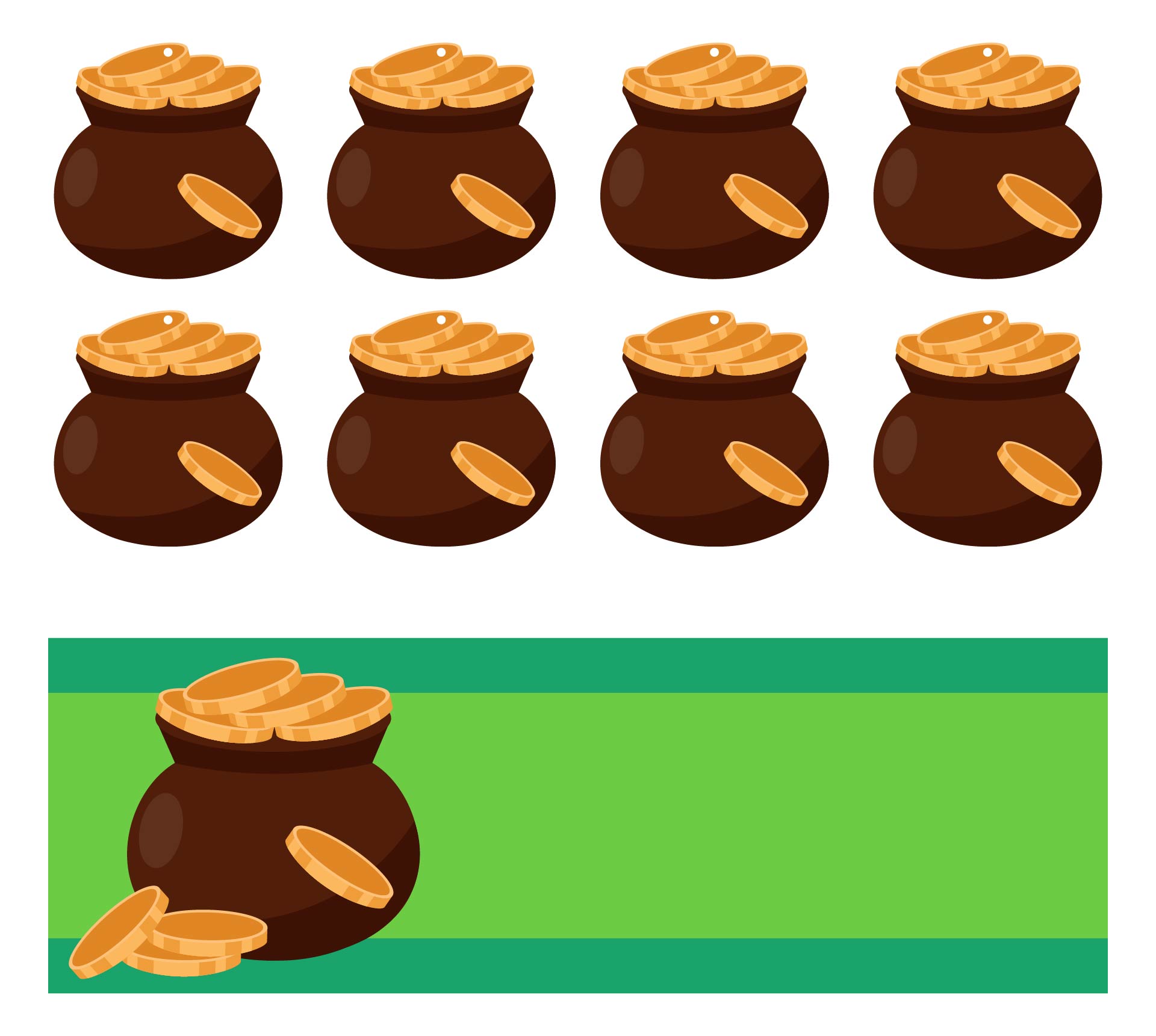 Pot Of Gold Banner Printable Pot Of Gold Banner Printable