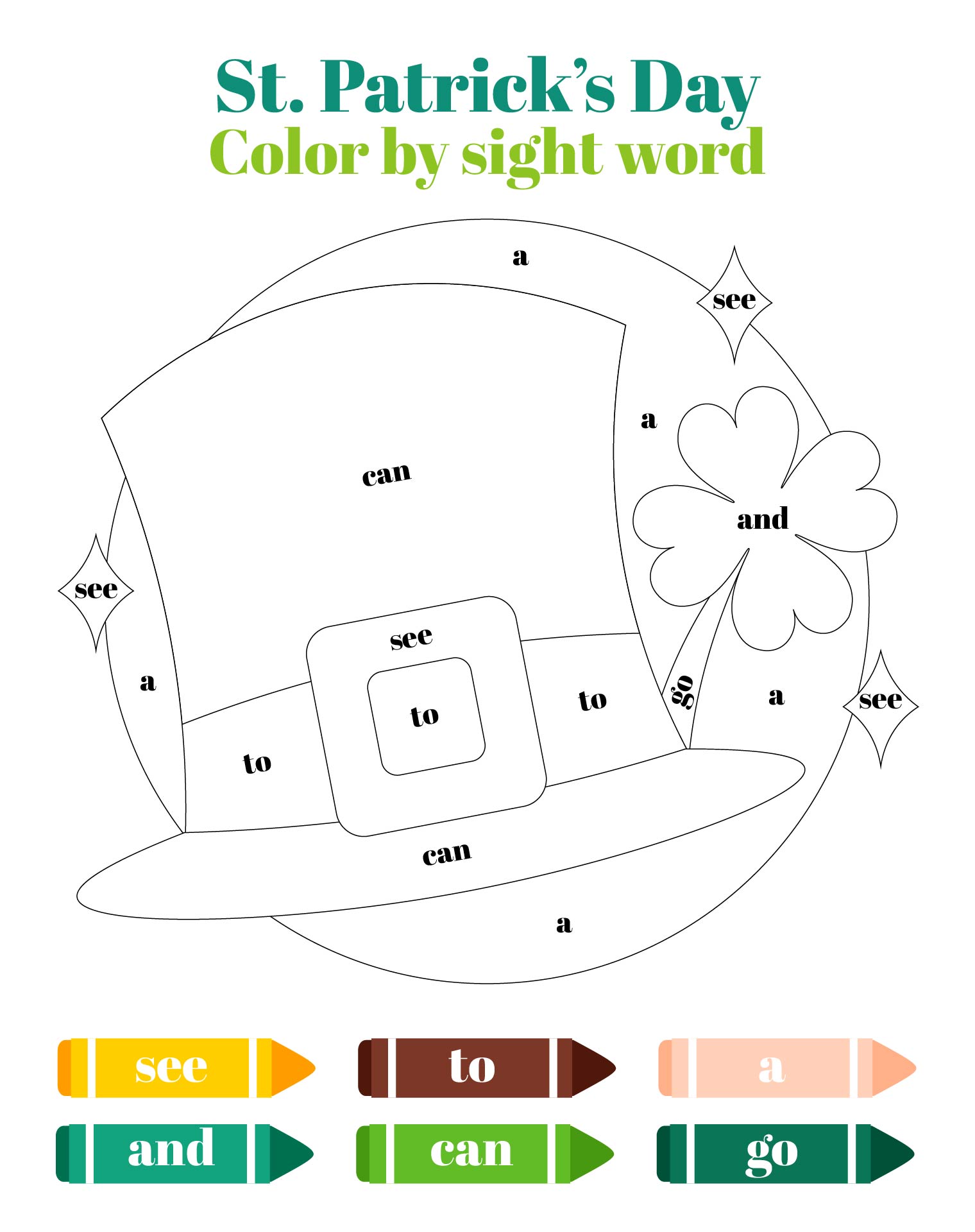 St Patrick Day Literacy And Math Worksheet St Patrick Day Literacy And Math Worksheet
