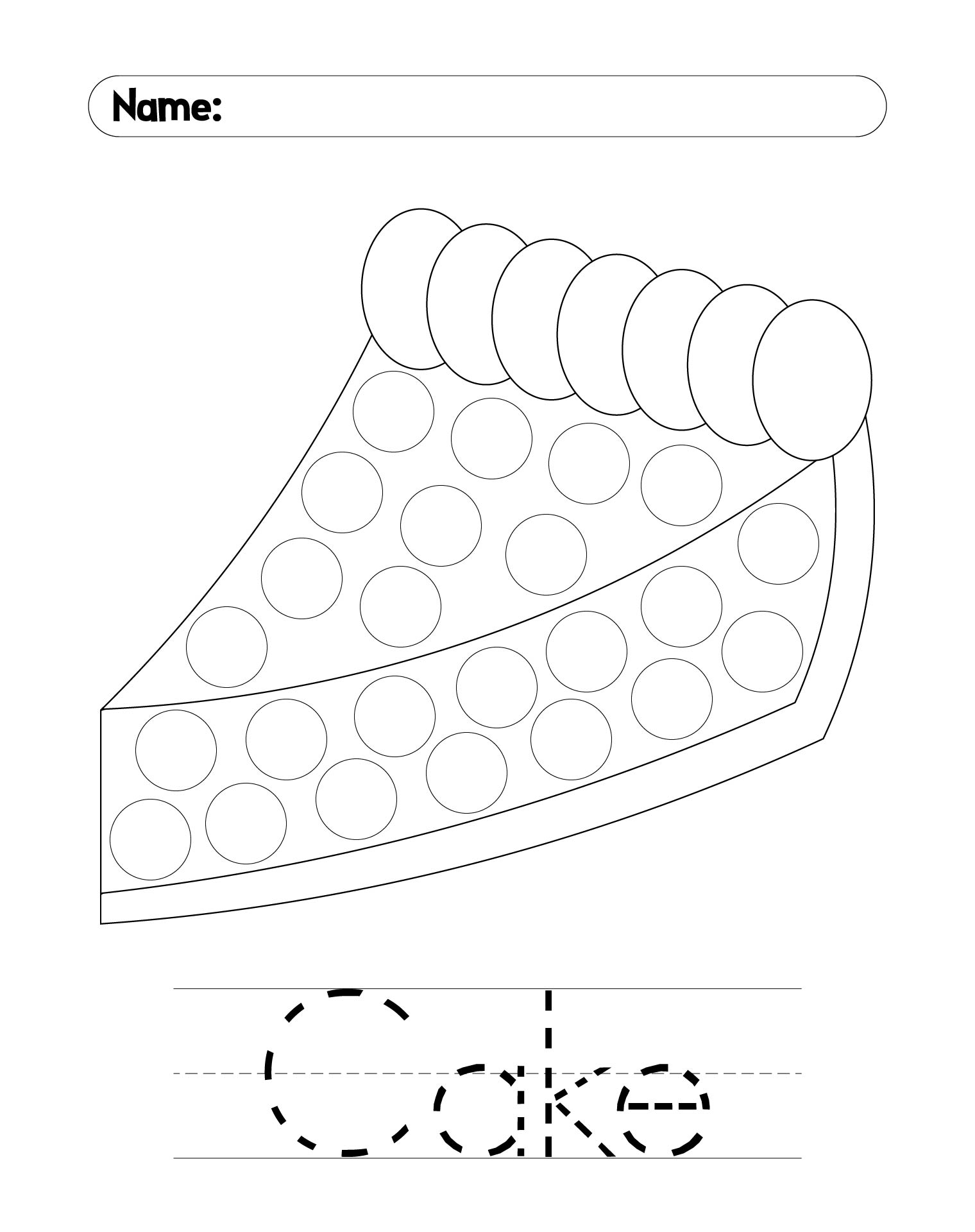 Bingo Dauber Dot Art Projects for Kids