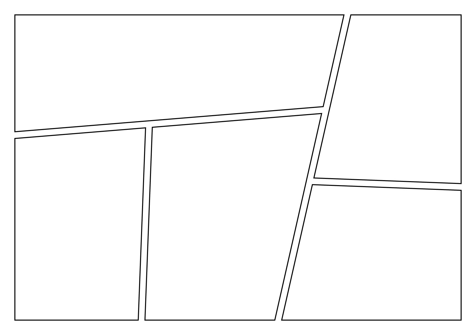 Comic Book Template Sheets