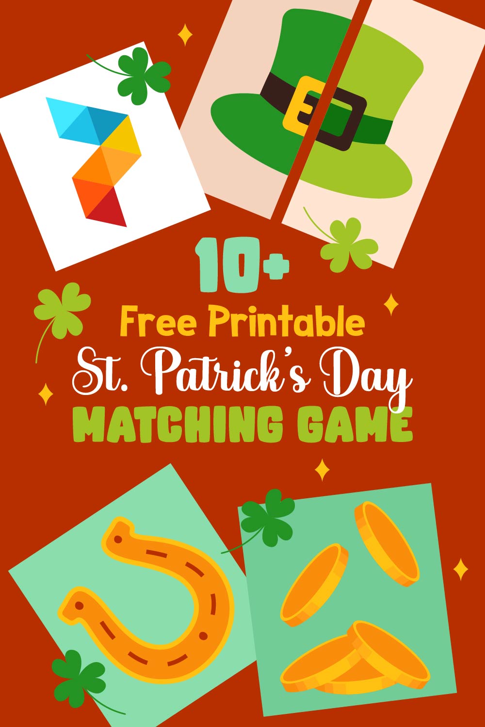St Patricks Day Matching Game St Patricks Day Matching Game