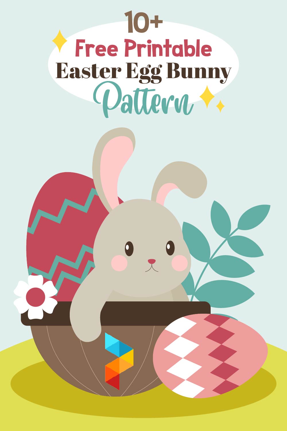 Easter Egg Bunny Pattern Easter Egg Bunny Pattern