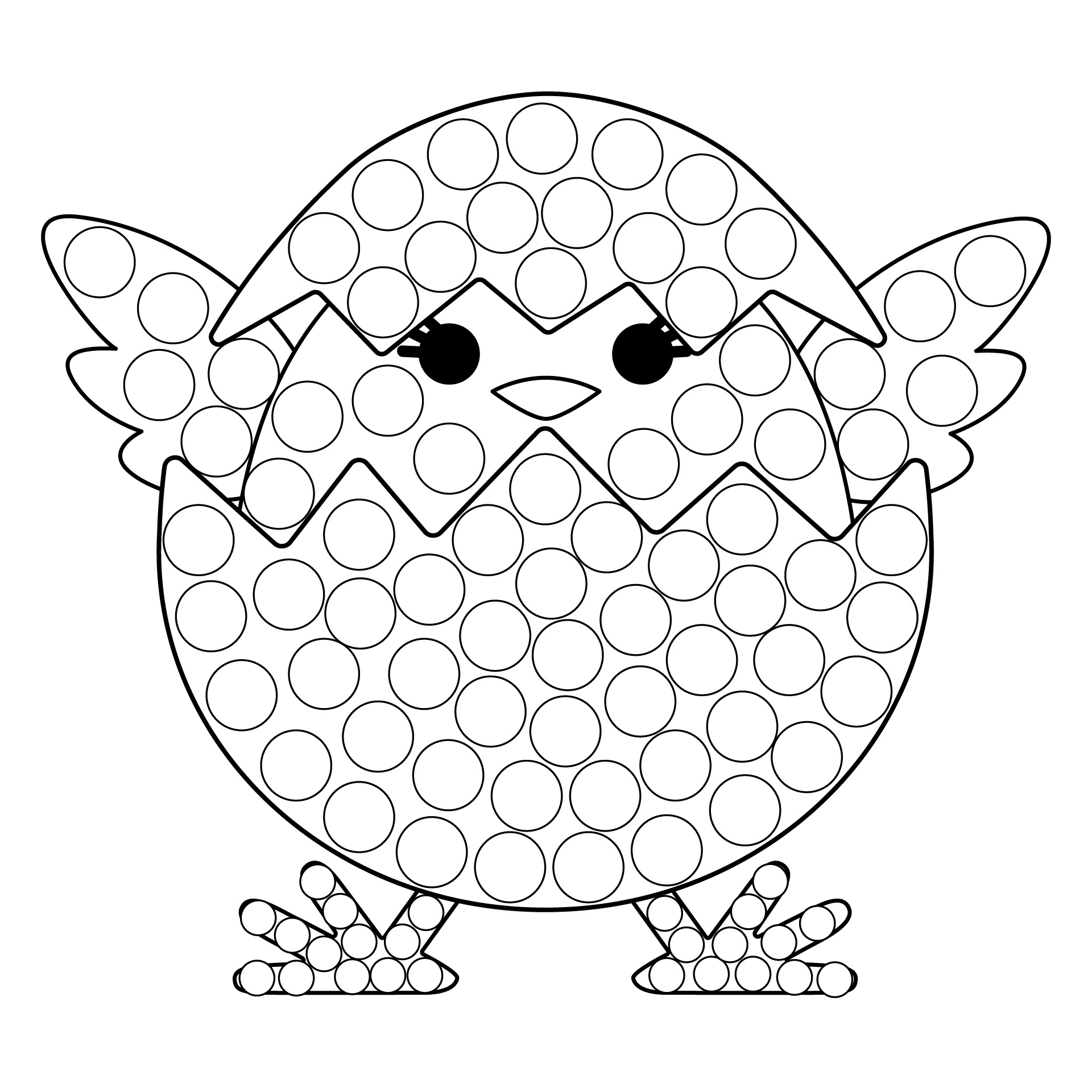 Easter Dot Marker Printables Easter Dot Marker Printables