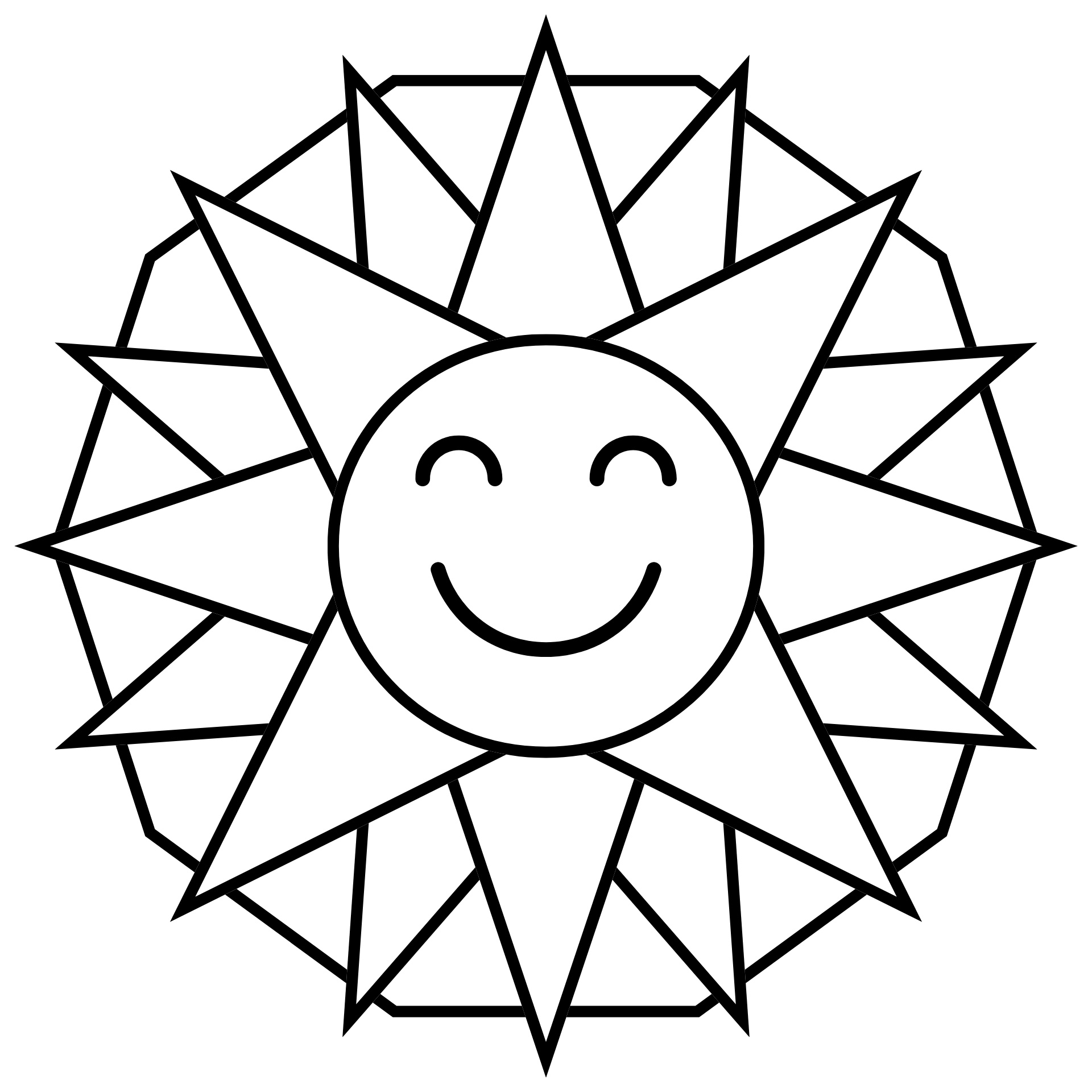 Kids Mosaic Templates Printable