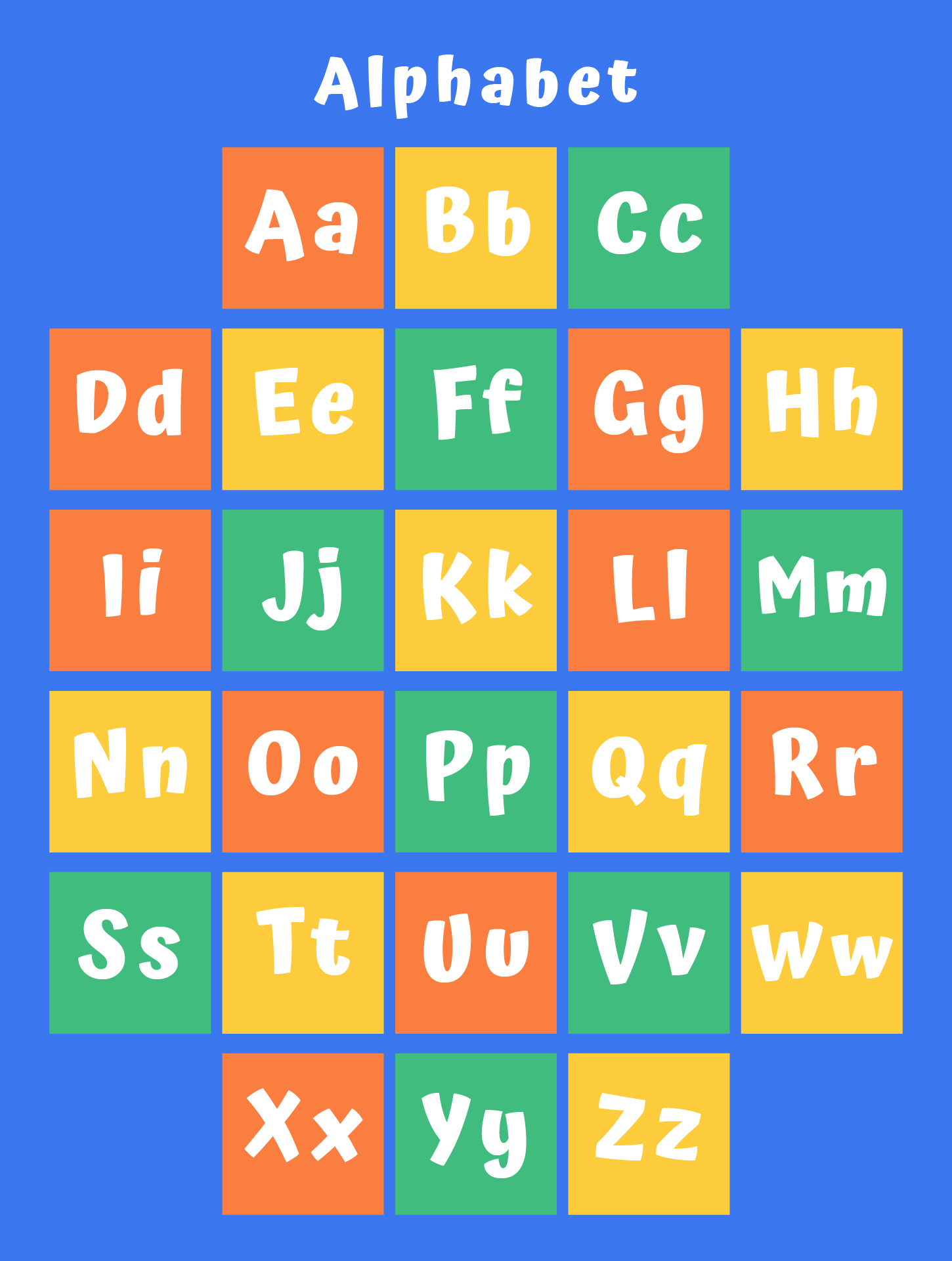 Printable Alphabet Art for Classroom Decor Printable Alphabet Art for Classroom Decor