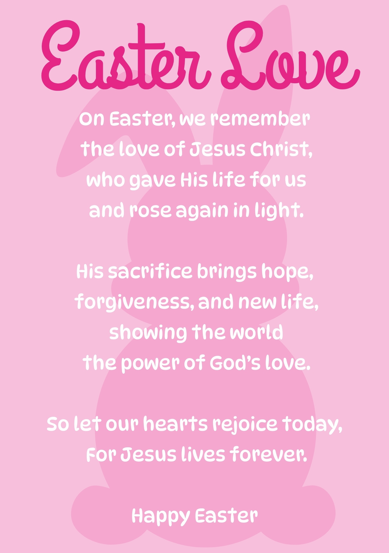 Printable Easter Speeches for Church Youth