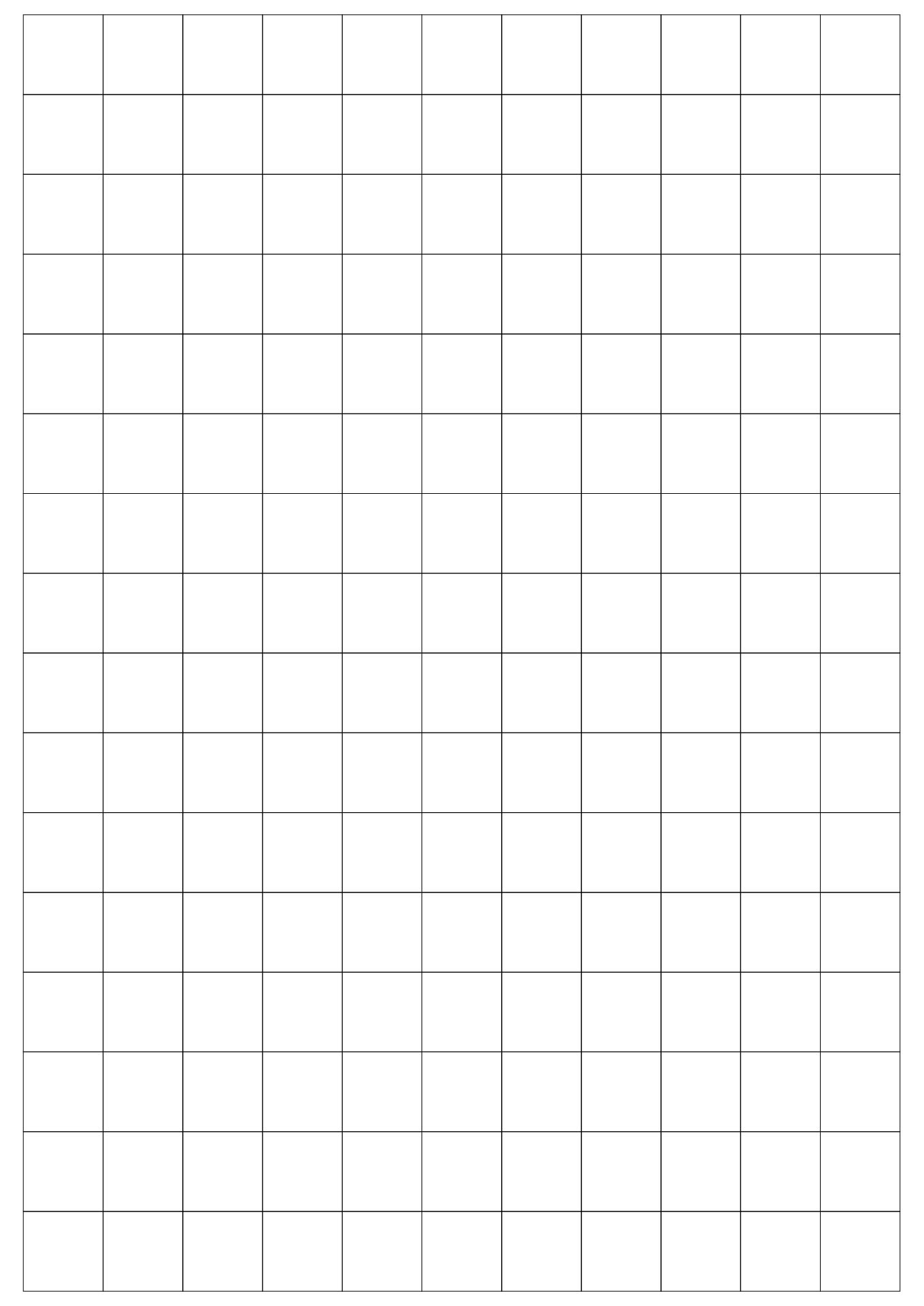 Printable Quarter Inch Grid Paper for Art